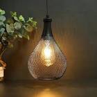 JHY DESIGN Hanging Lamp 12" H Battery Operated Cordless Hanging Light