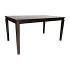 Commercial Grade Heavy Duty Rectangular Solid Wood Dining Table