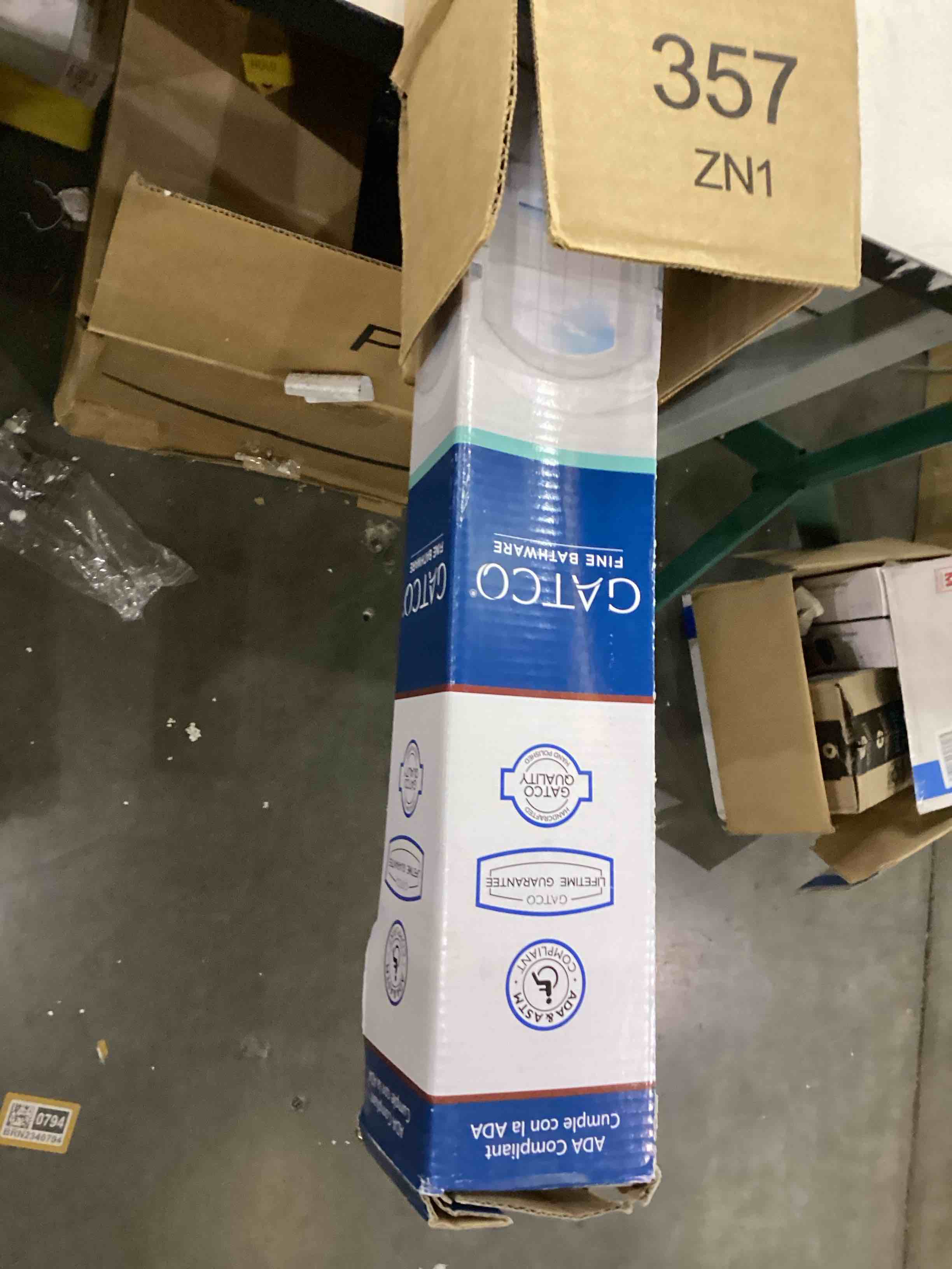 Gatco 857 Latitude II Grab Bar, Stainless Steel, 36-Inch