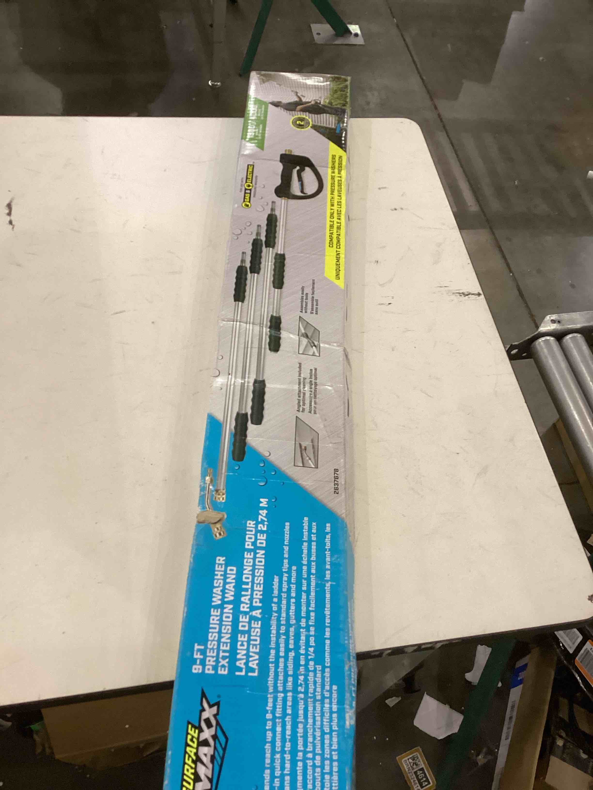 1036518 9 ft. 4000 psi extended reach wands, multi color