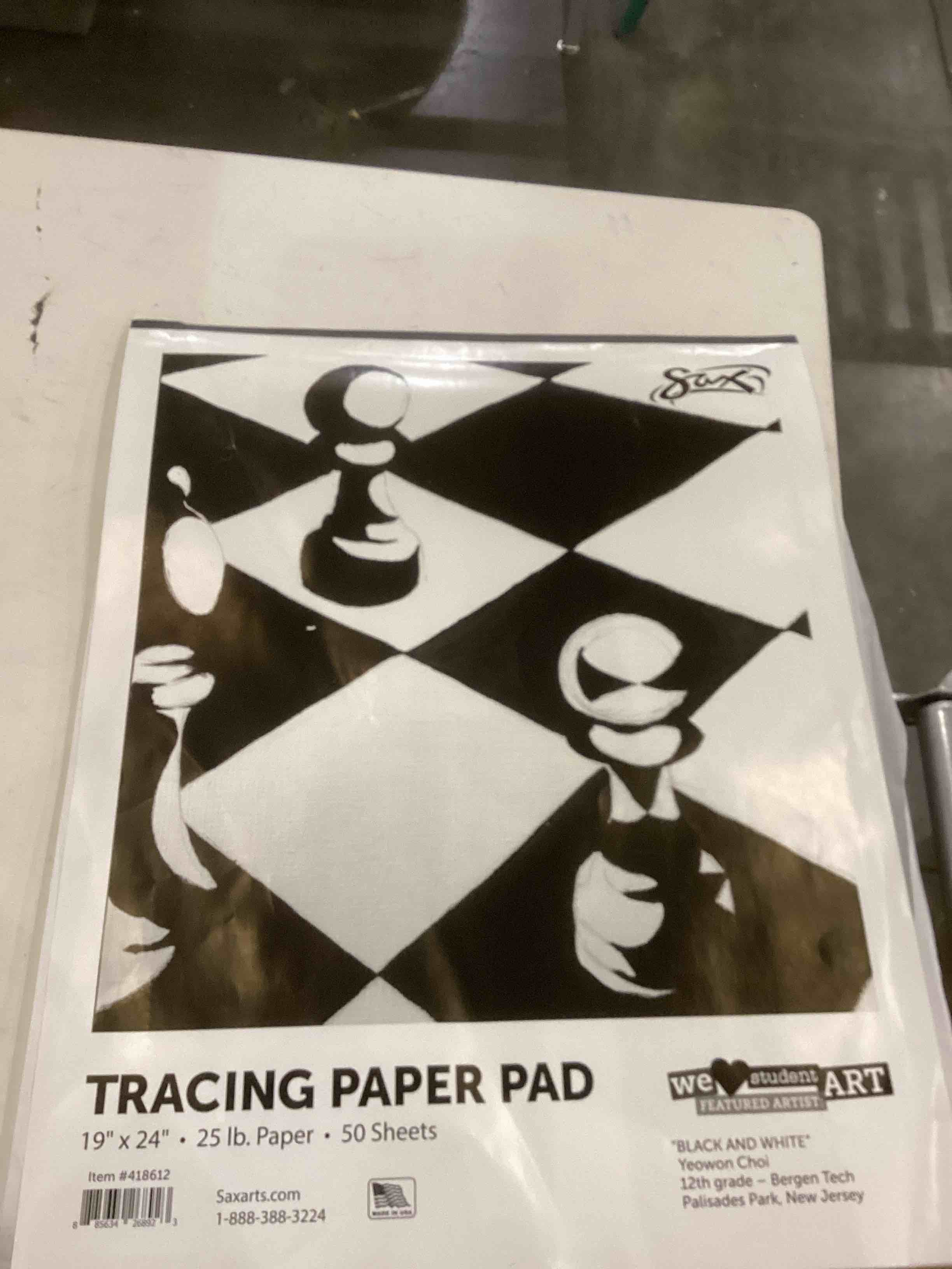 tracing paper pad