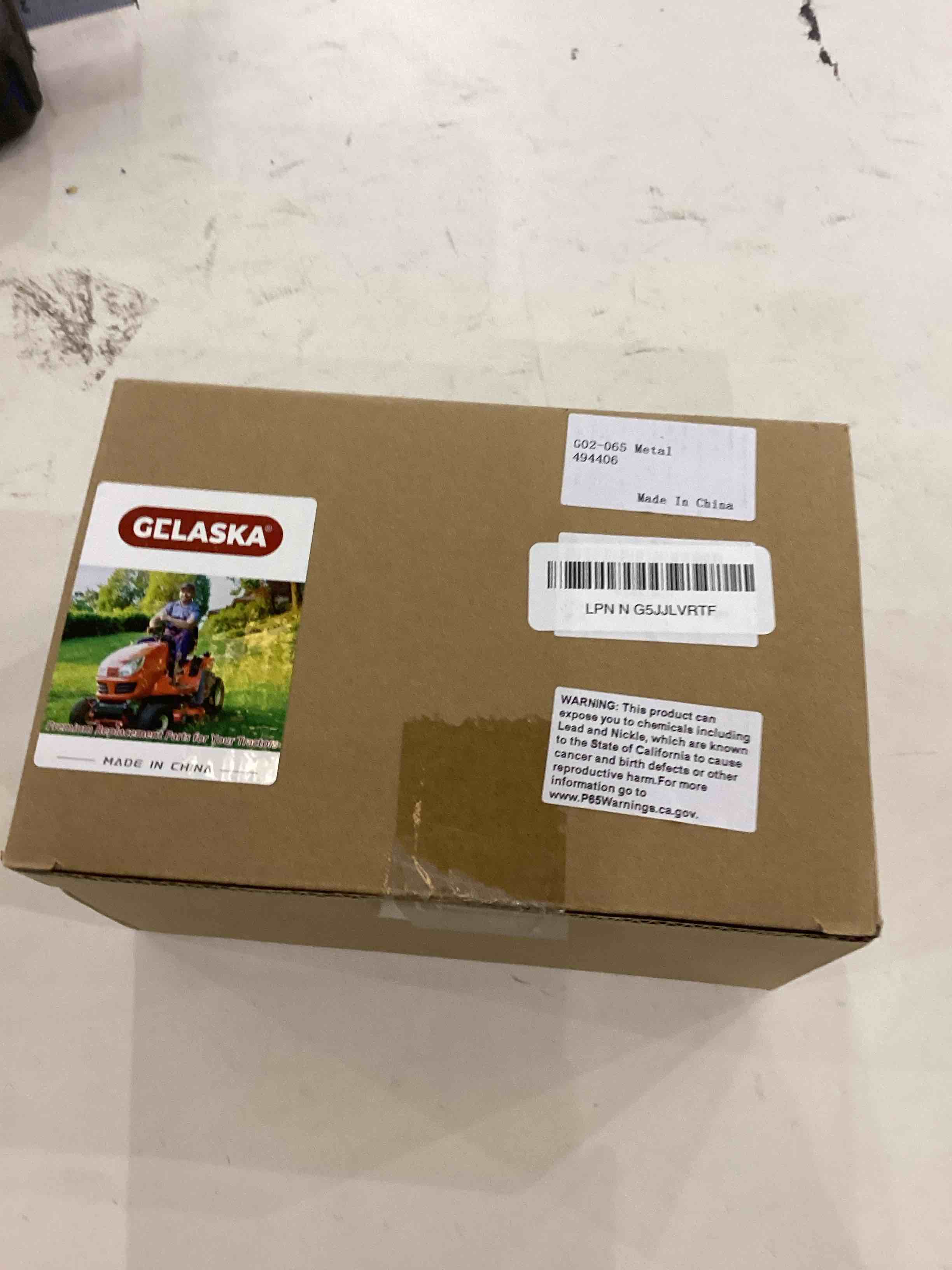 GELASKA 494406 Metal Fuel Tank with 795477 Carburetor 698369 694394 Primer Bulb Replace 498811, 6996