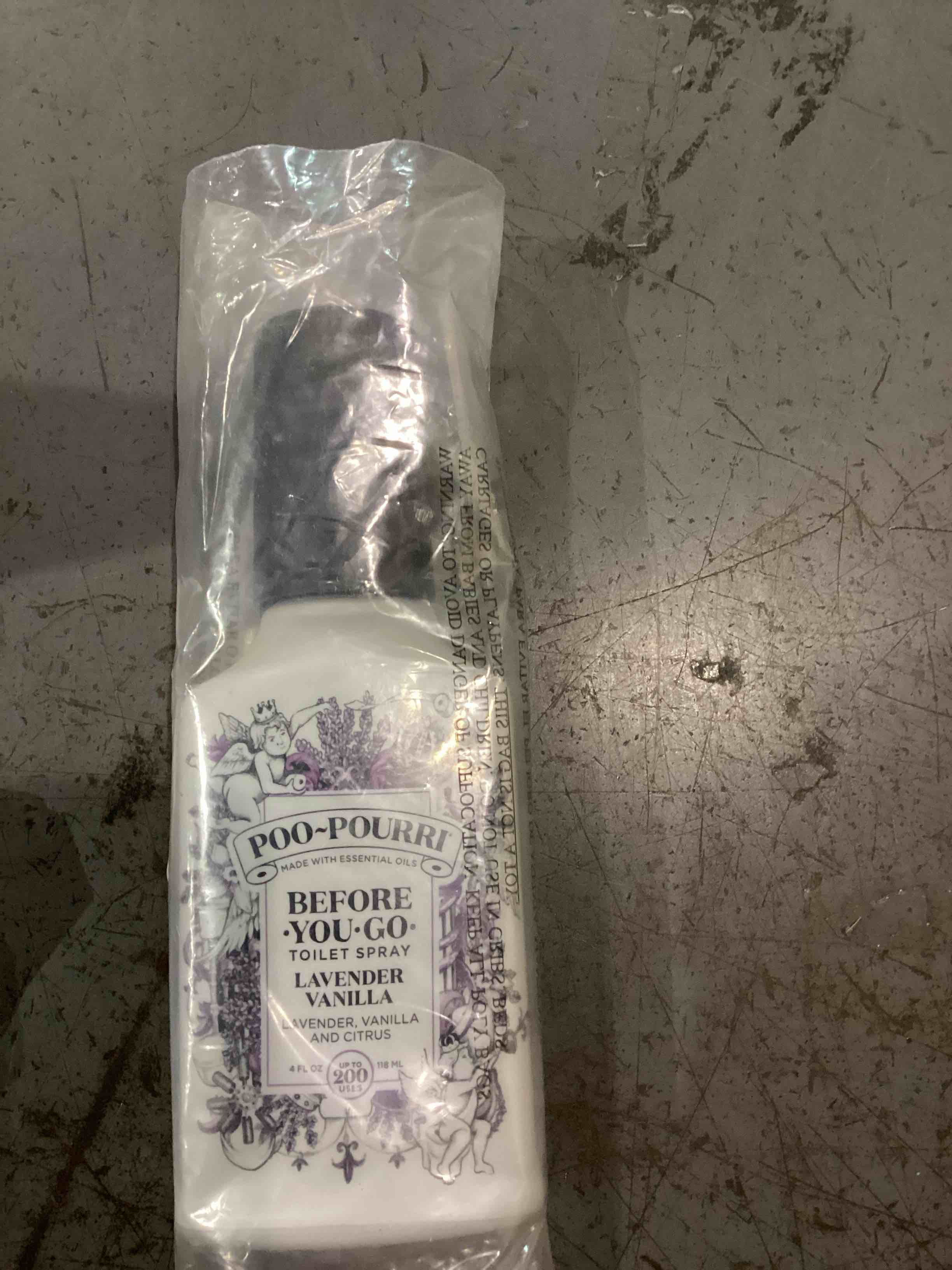 Poo-Pourri Before-You- Go Toilet Spray, 4 Fl Oz, Lavender Vanilla