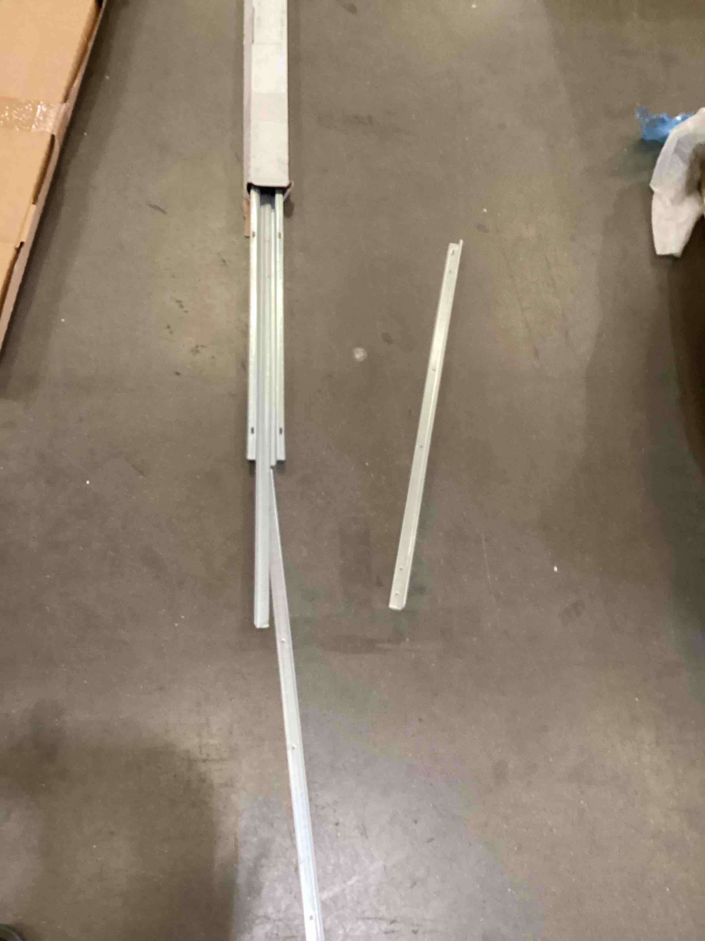 T- slot aluminum extrusions framing