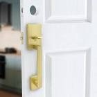 honeywell front entry door handle with interior knob entrada frontal manija con cerrojo interior