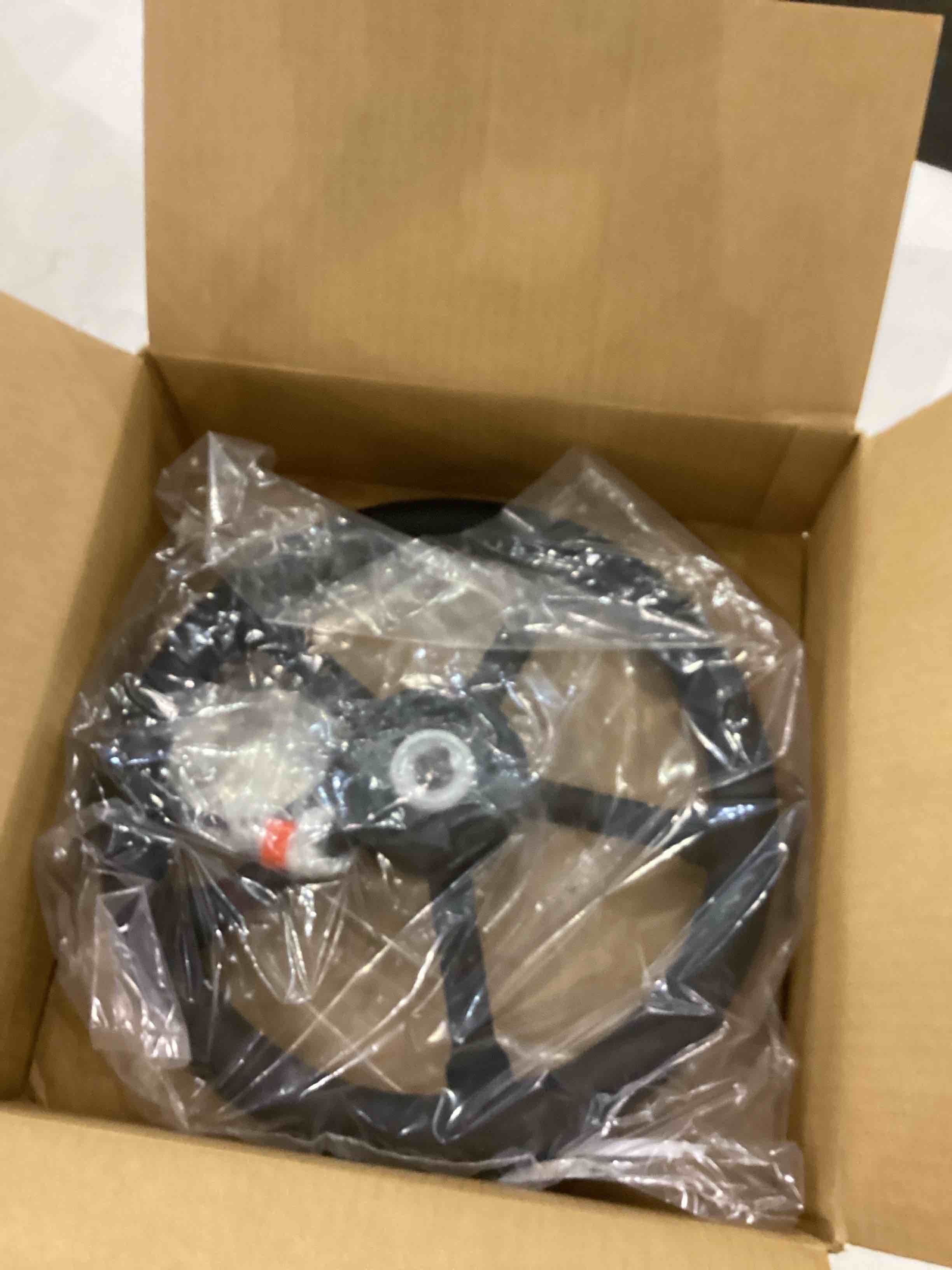 Uflex V24COMANDO Non-Magnetic Steering Wheel - Black Poly Grip with Black Stainless Steel Spokes, 13