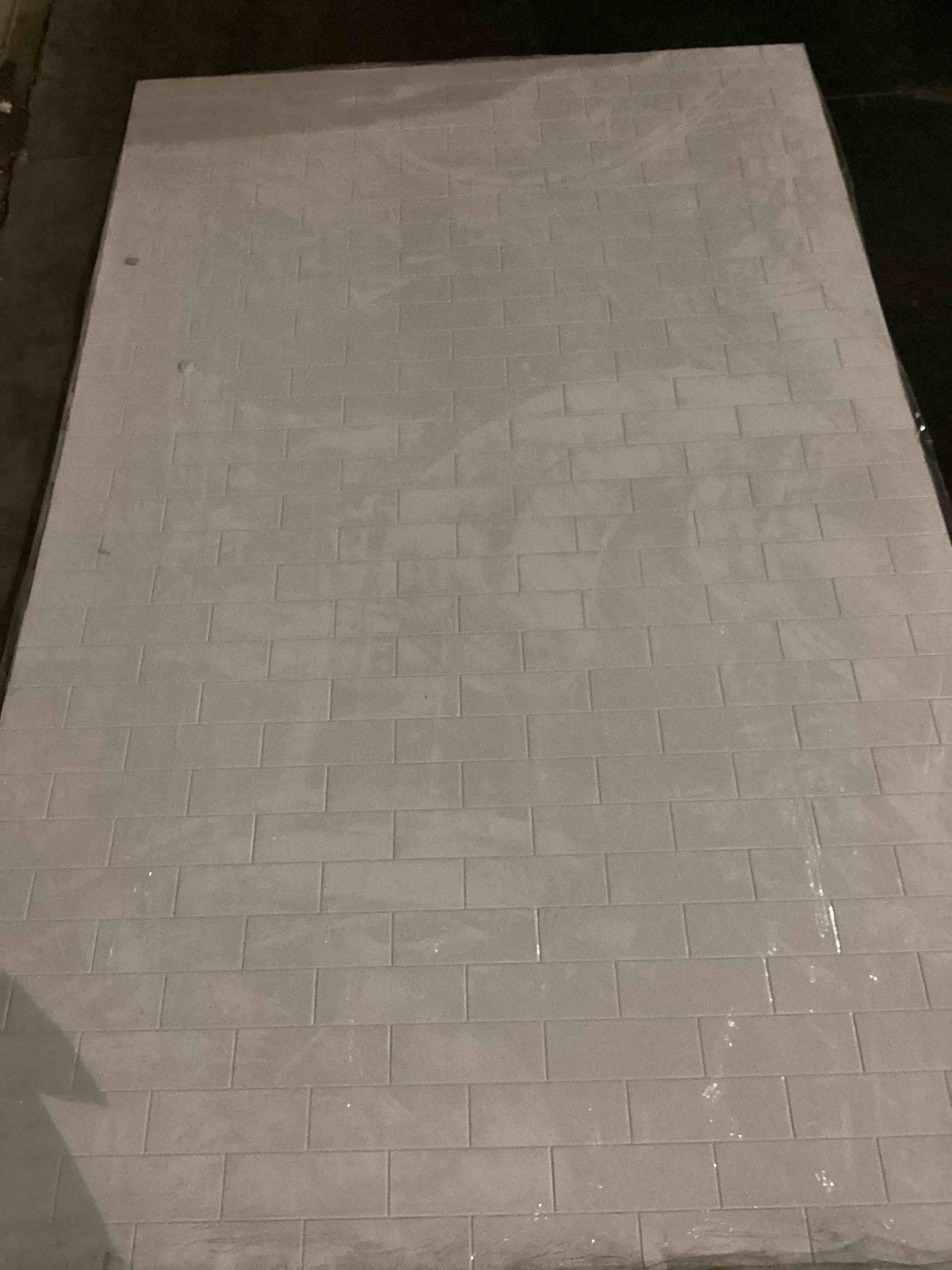 Condition photo showing As Is for Wall Paneling, 1 Piece, White
