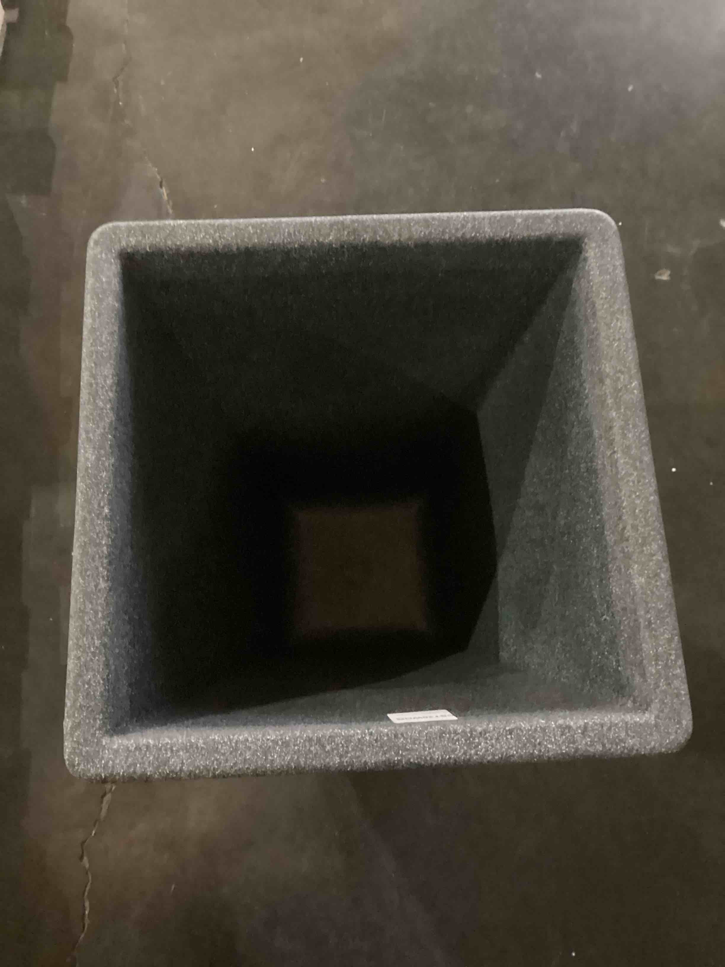 Condition photo showing As Is for Large Plastic Flower Pots, Set of 2