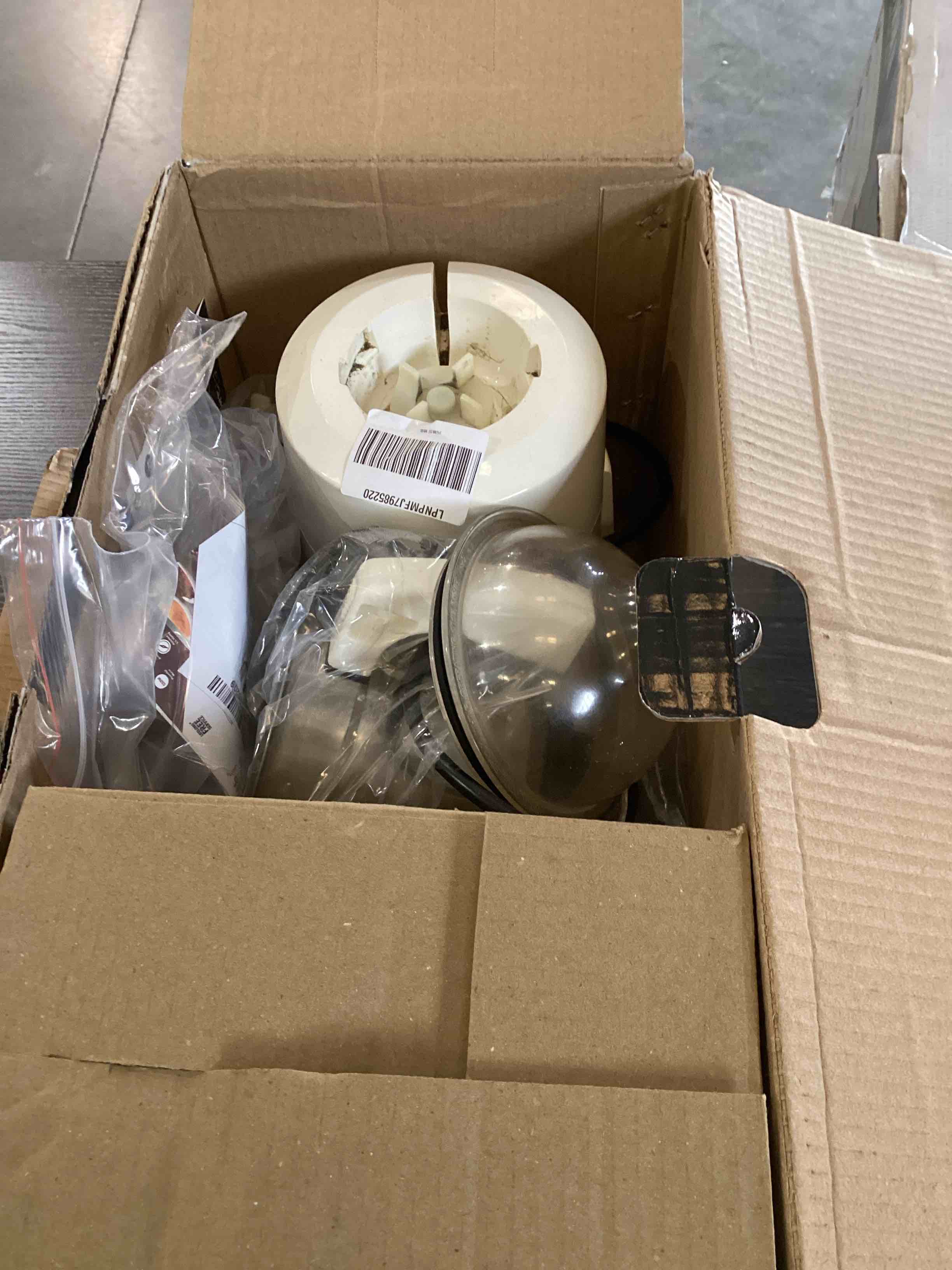 Condition photo showing As Is for Preethi Eco Plus Mixer Grinder, White, 3 Jar