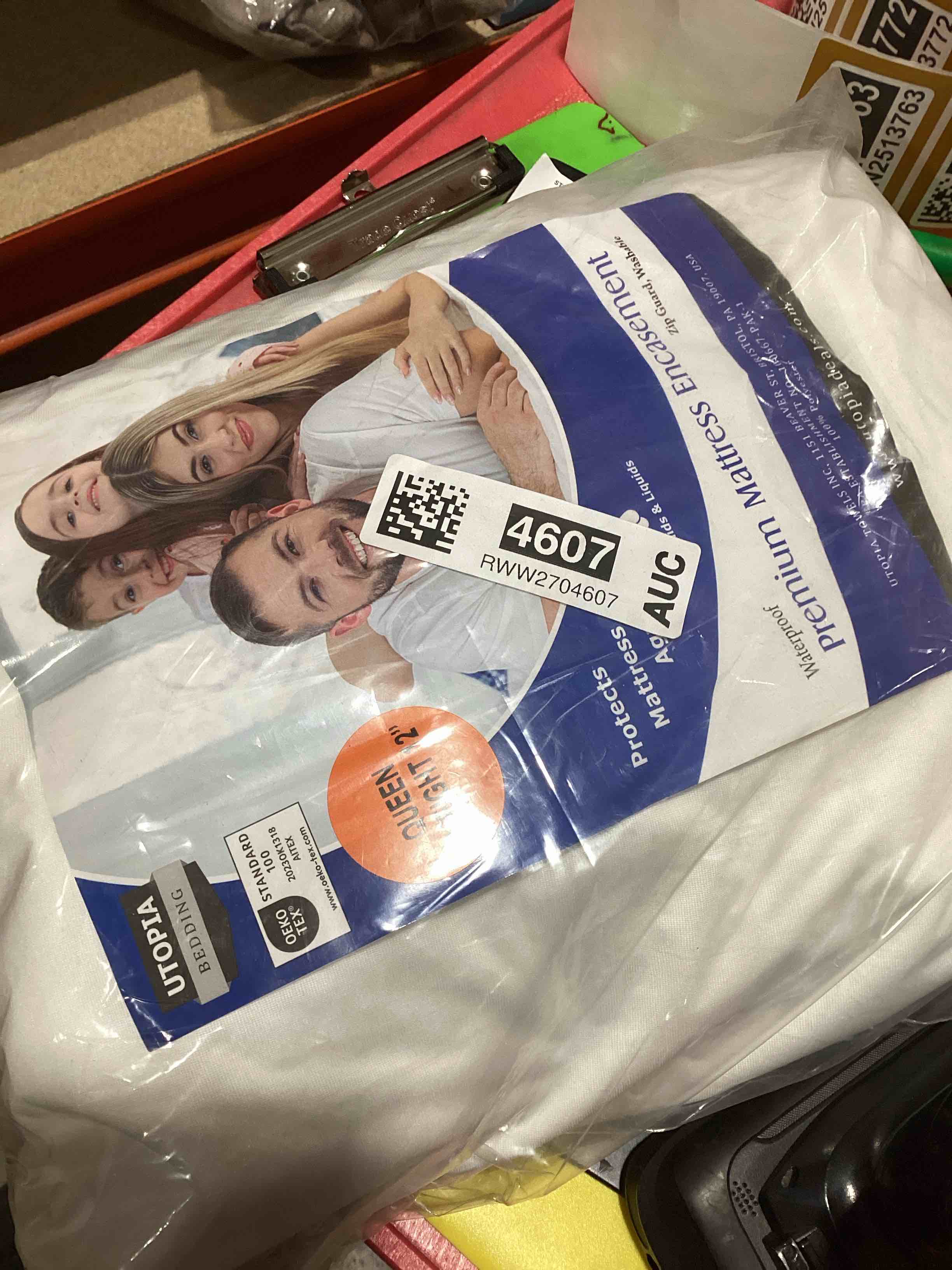 Condition photo showing New/Like New for Utopia Bedding Zippered Mattress Encasement Twin XL Size (Pack of 2), 100% Waterproof, Dust Mite and Bed Bug Proof Mattress Protector, Absorbent 6-Sided Mattress Cover