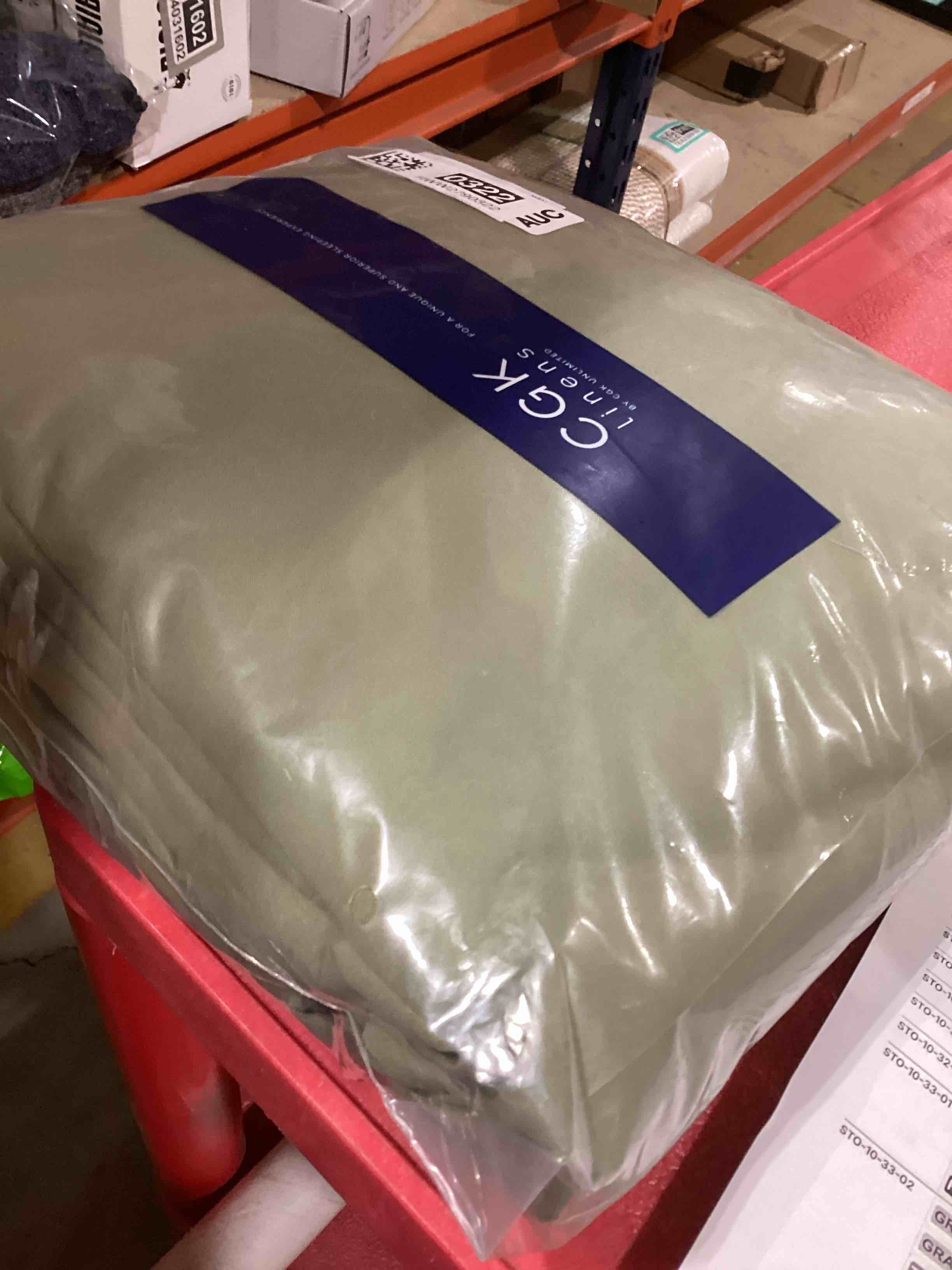 Condition photo showing New/Like New for Duvet Cover King Size - Extra Soft King Size Duvet Cover - Lightweight & Breathable - Easy Care & Fade Free with Zipper Closures & Ties - 104" x 90" Inches - (Sage Green) Comforter Not Included