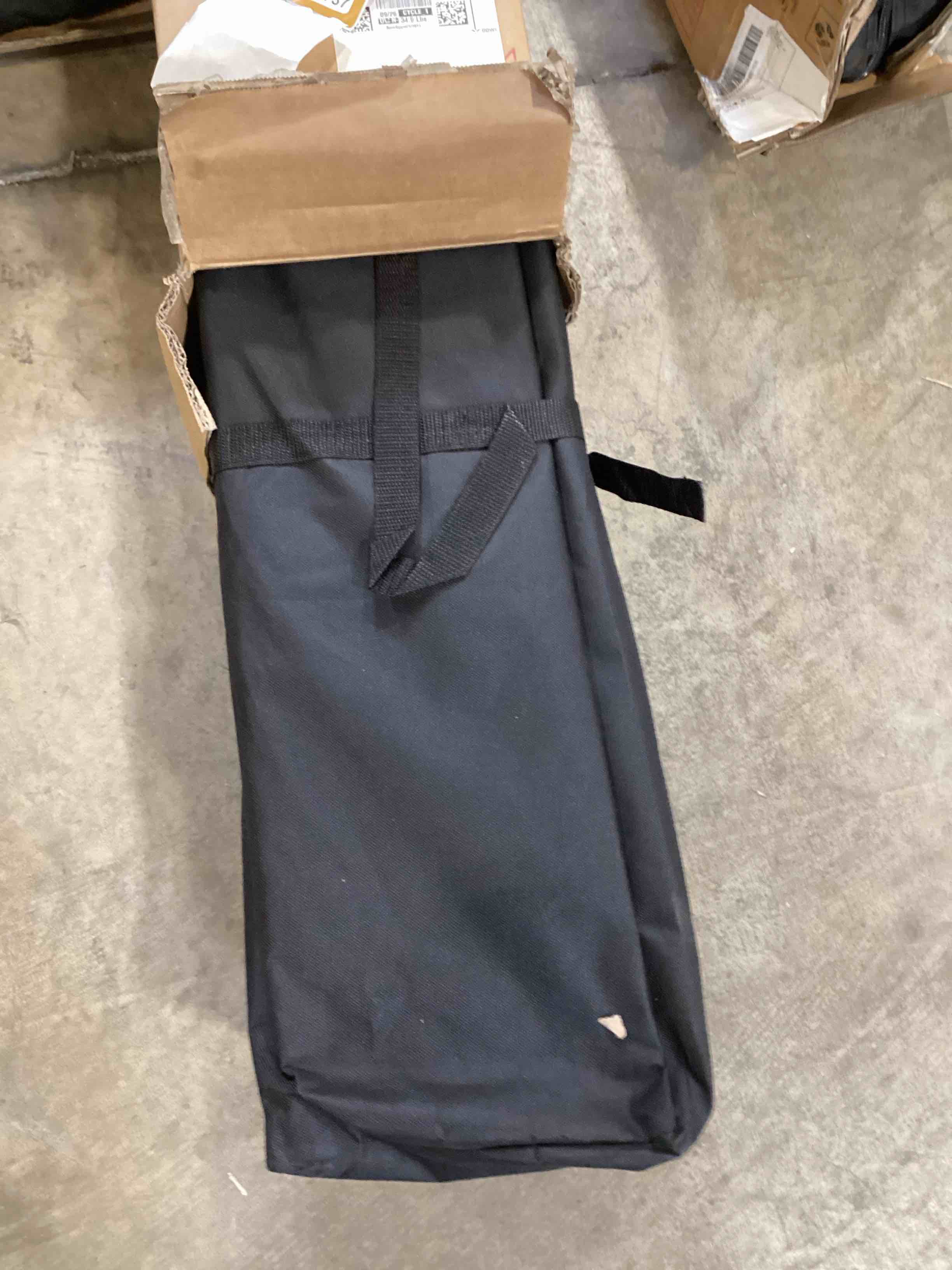 black tent