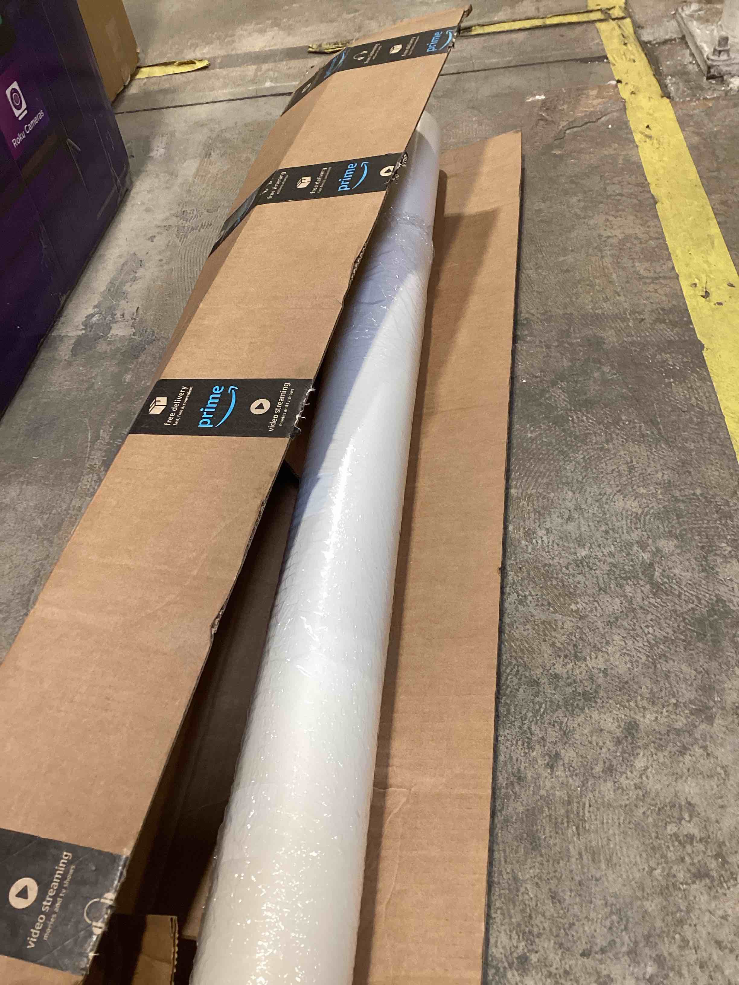 Condition photo showing Good Condition for clear heavy duty temporary self adhesive carpet protector 36”x200’