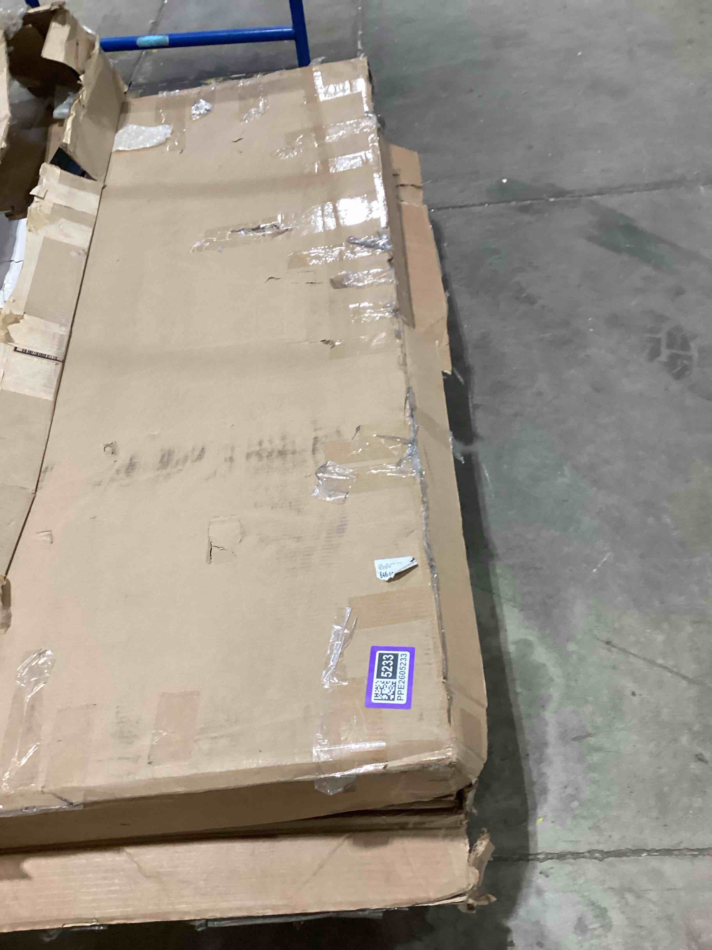 Condition photo showing As Is for Butcher Block Countertop Wood Tabletop - Premium 6ft Solid Hardwood Plank for DIY Kitchen Island, Countertop, Coffee Bar and Desk with Natural Unfinished Birch Finish, 72"x25"x1.5"