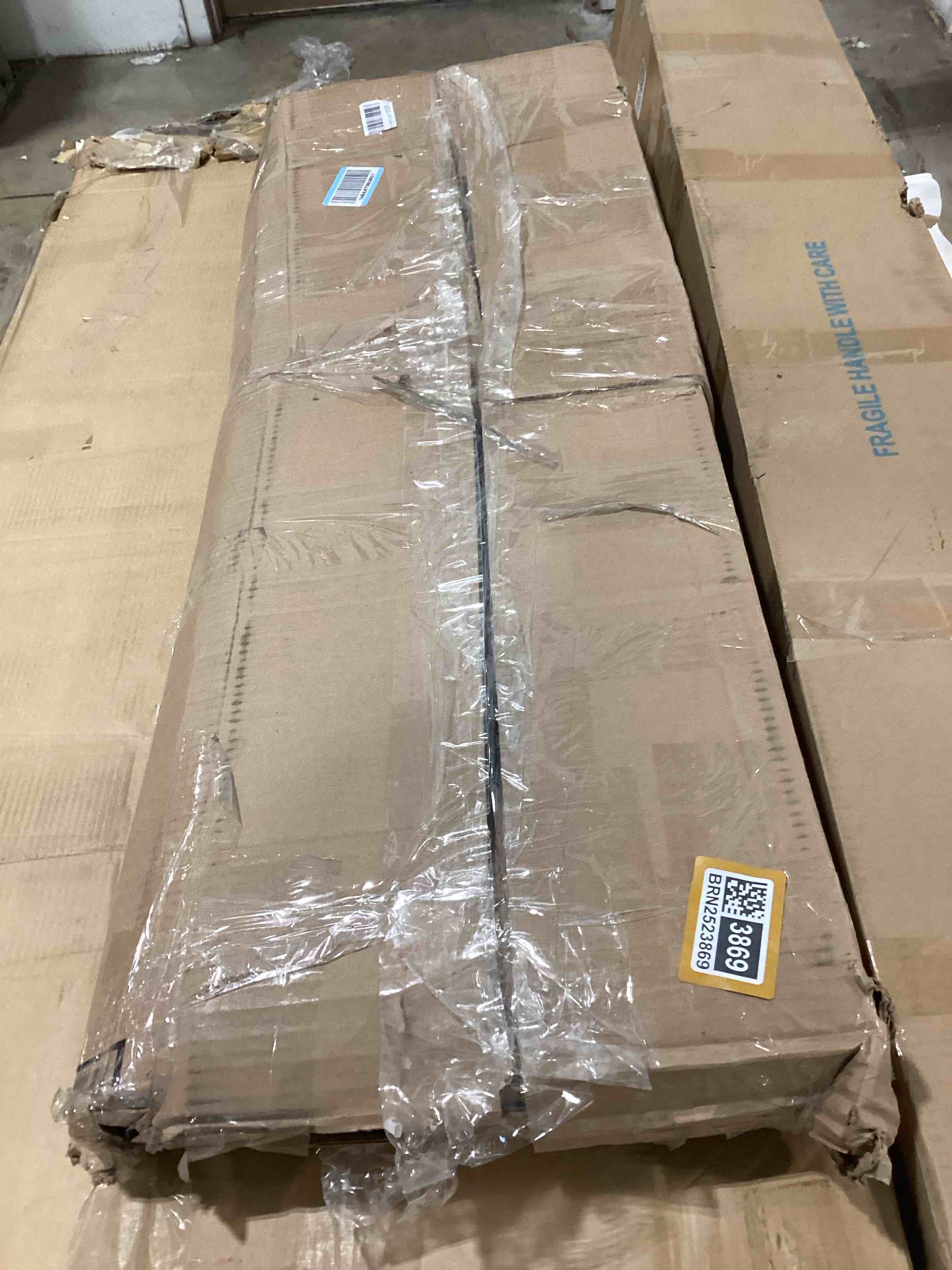 Condition photo showing As Is for white rack