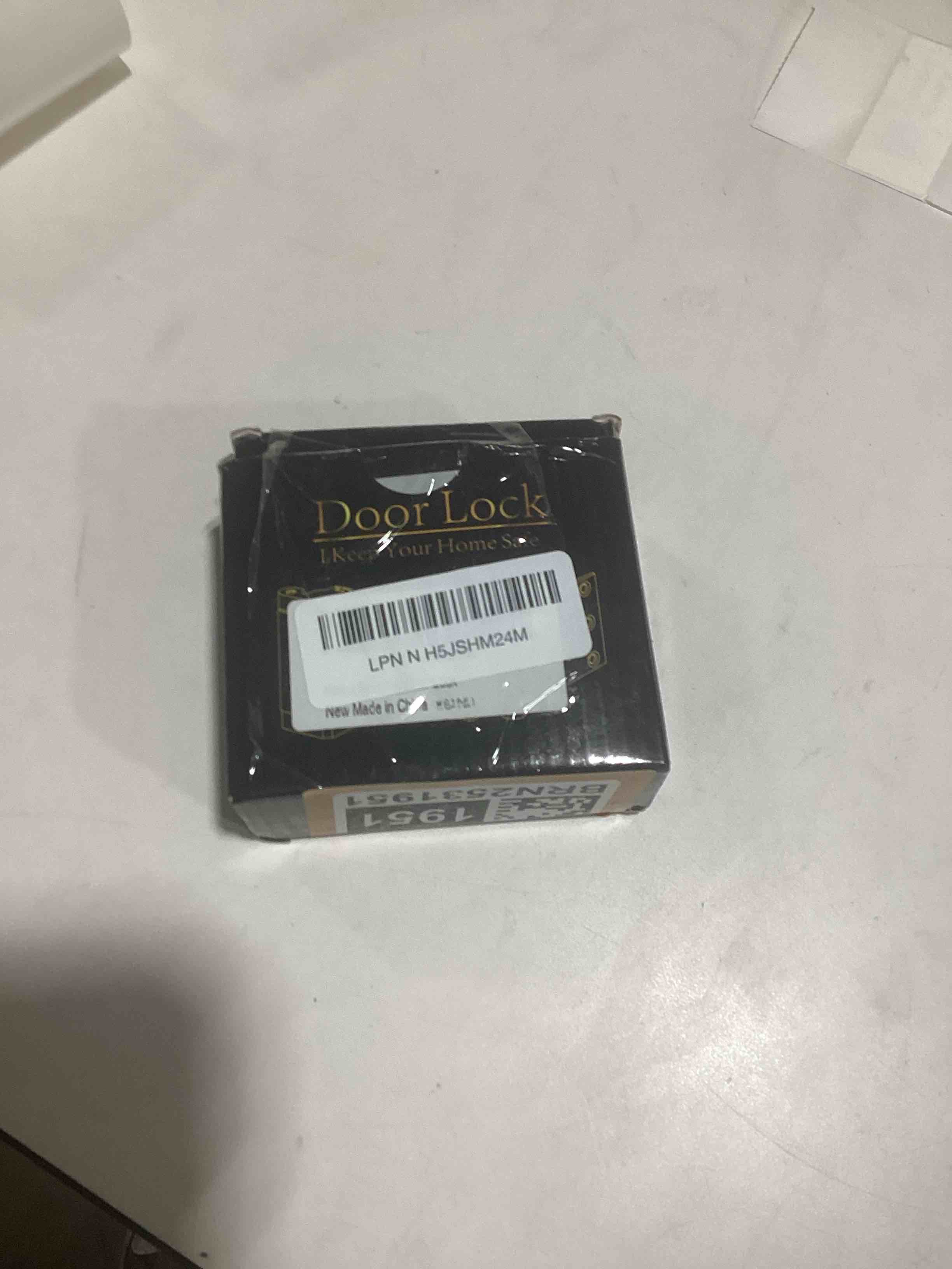 Husfunov 2 Pack Home Security Door Lock,Childproof Door Reinforcement Lock,with 3" Stop Withstand 80