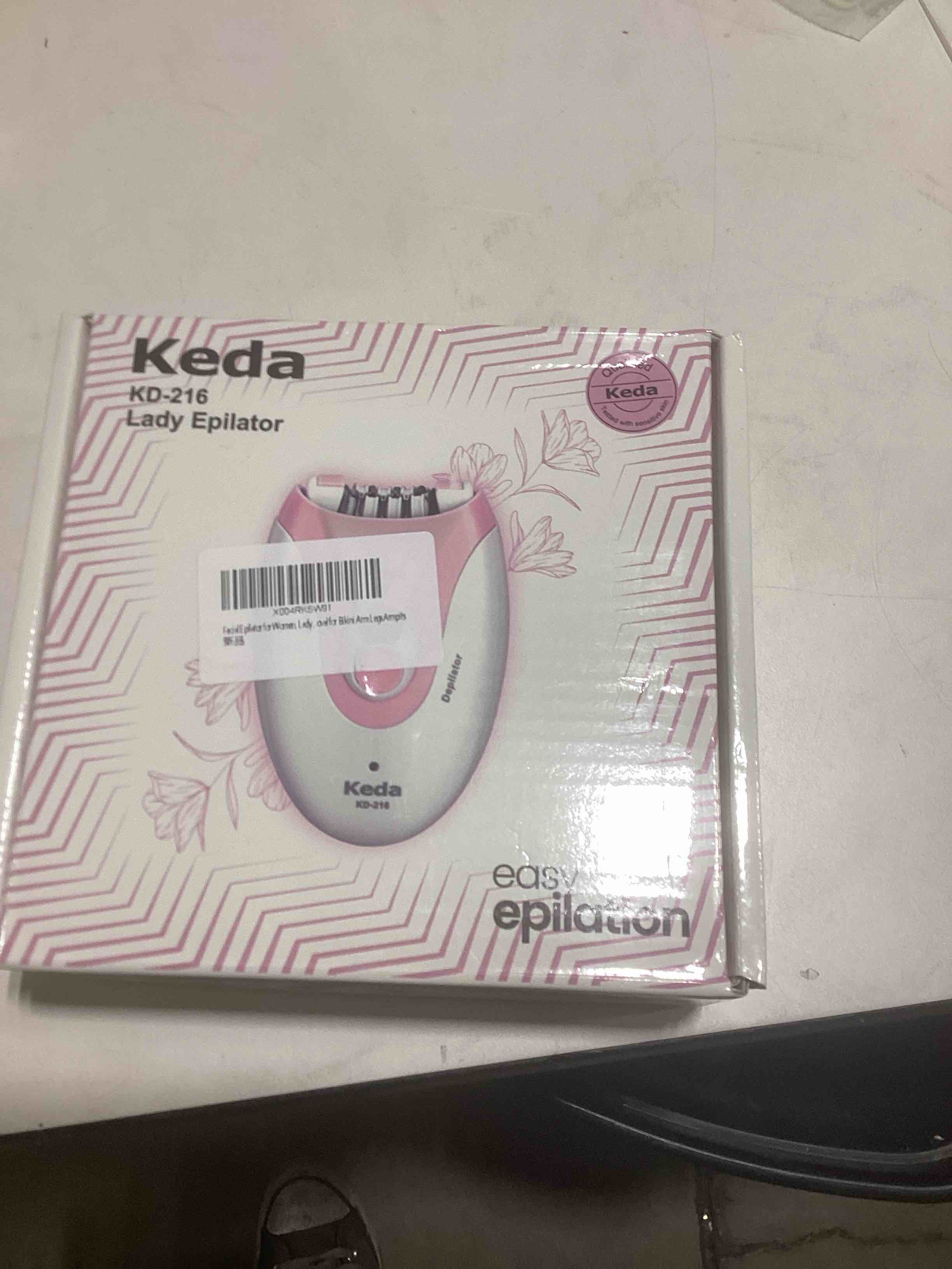 Epilator for Women, Epilators Hair Removal for Face, Epilators with LED Light, Two Speed Hair Remova