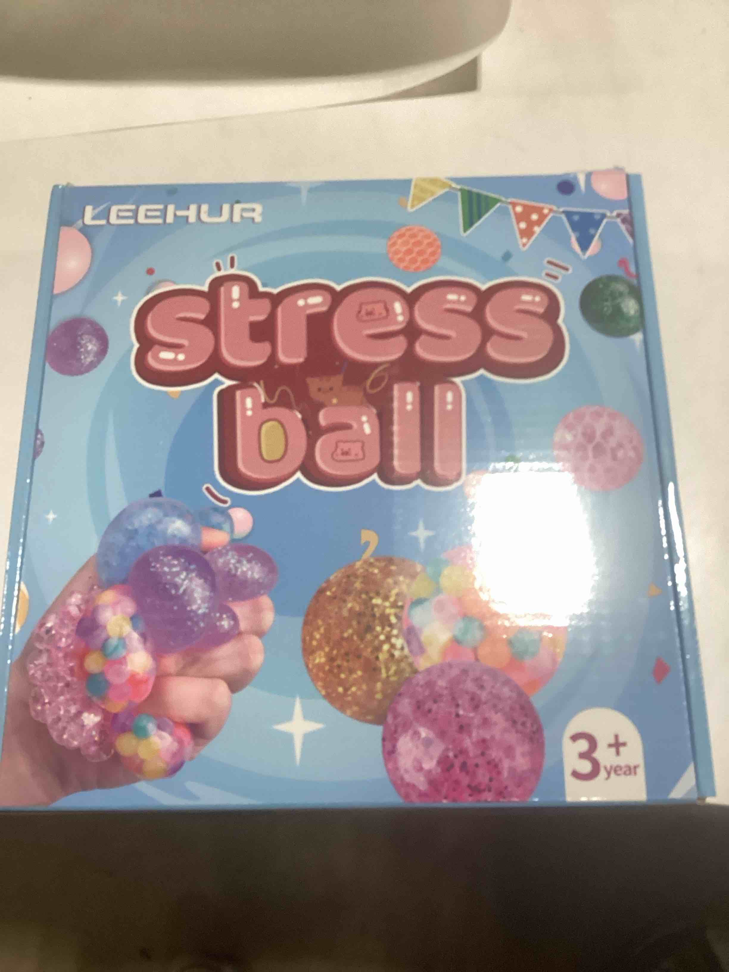 Squishy Stress Balls, Squishies for Kids Adults Anxiety Stress Relief Toys, Squeeze Balls Bulk Fidge