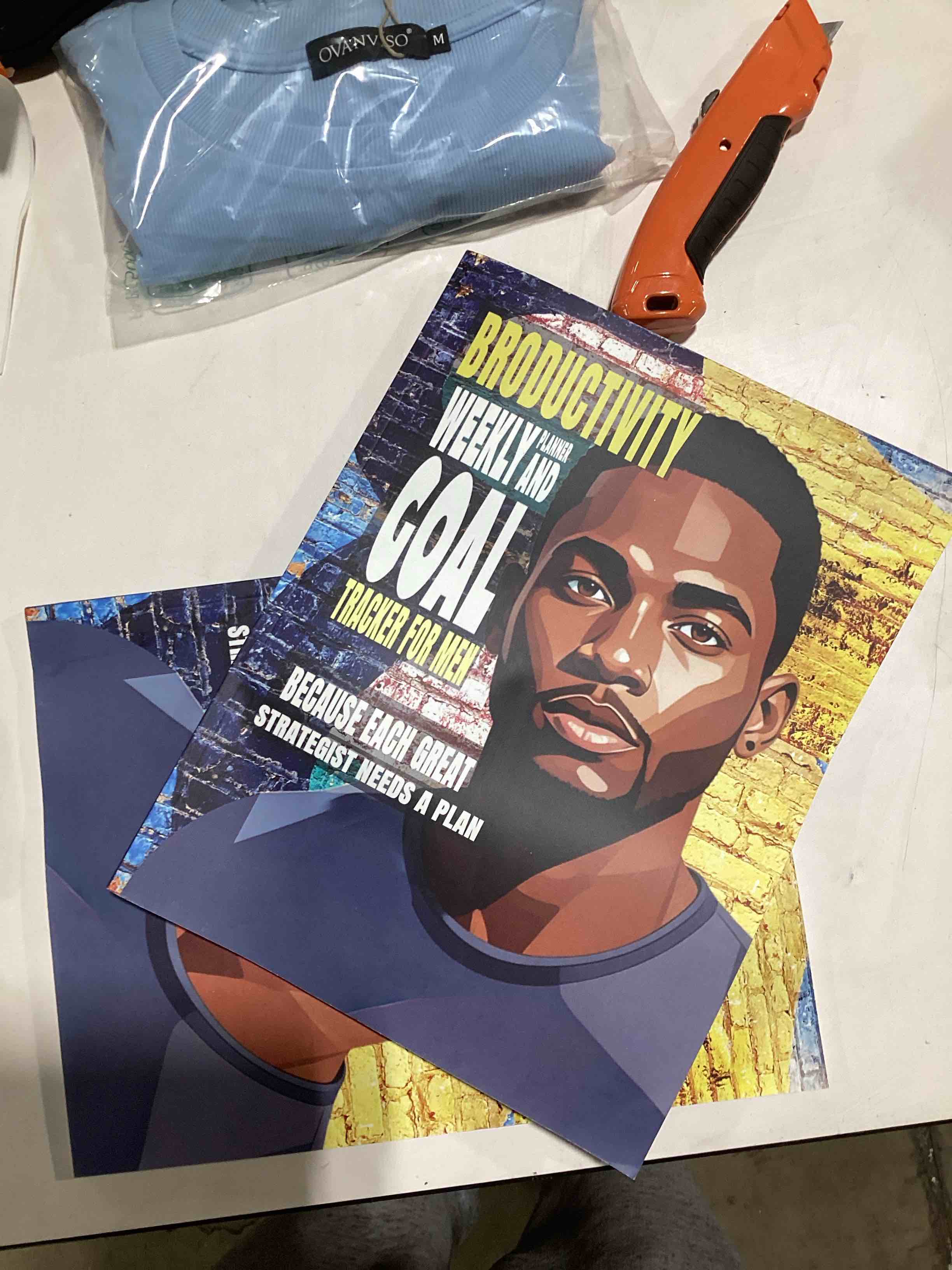 Broductivity Weekly Planner And Goal Tracker For Men