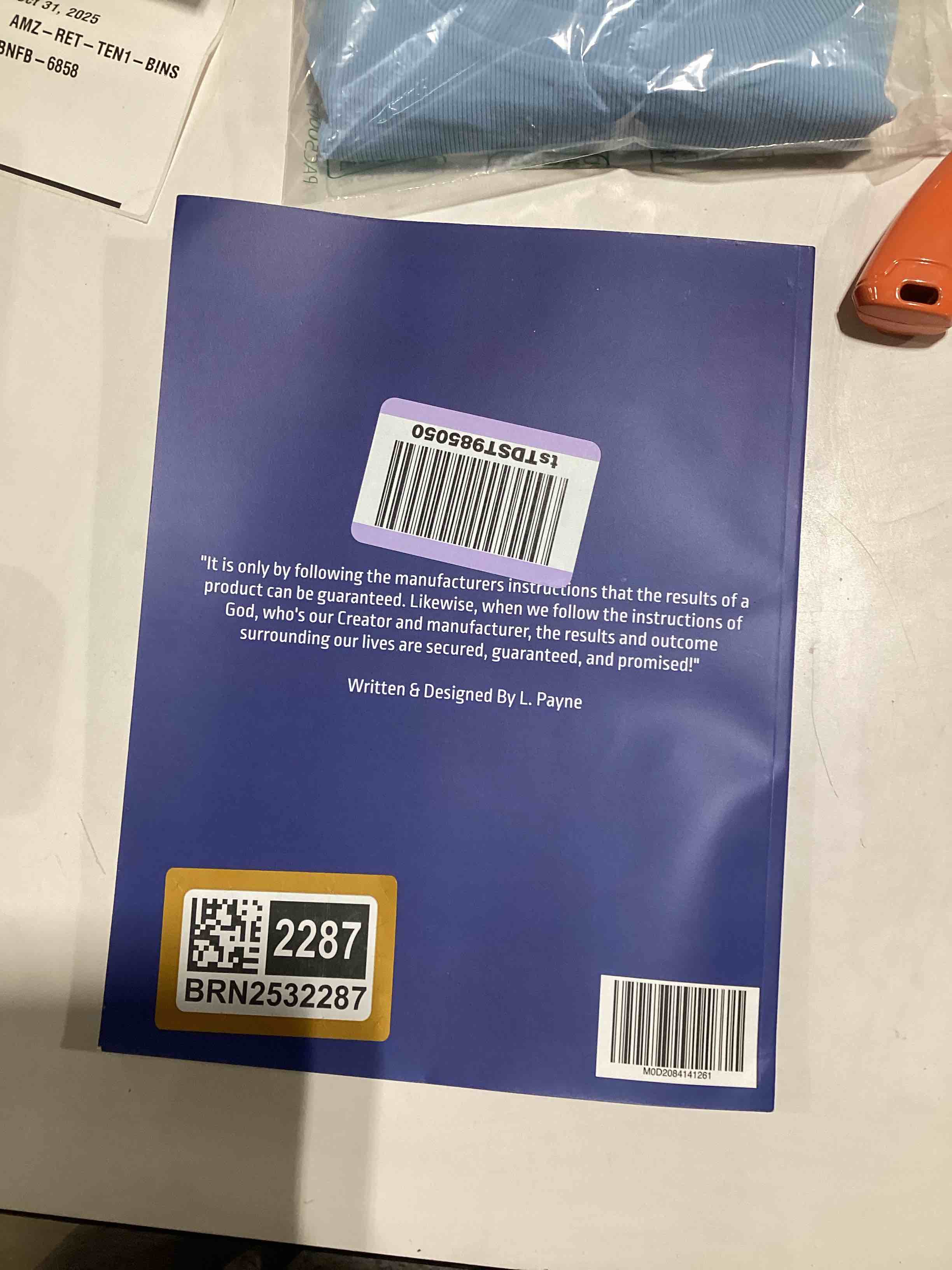 Broductivity Weekly Planner And Goal Tracker For Men