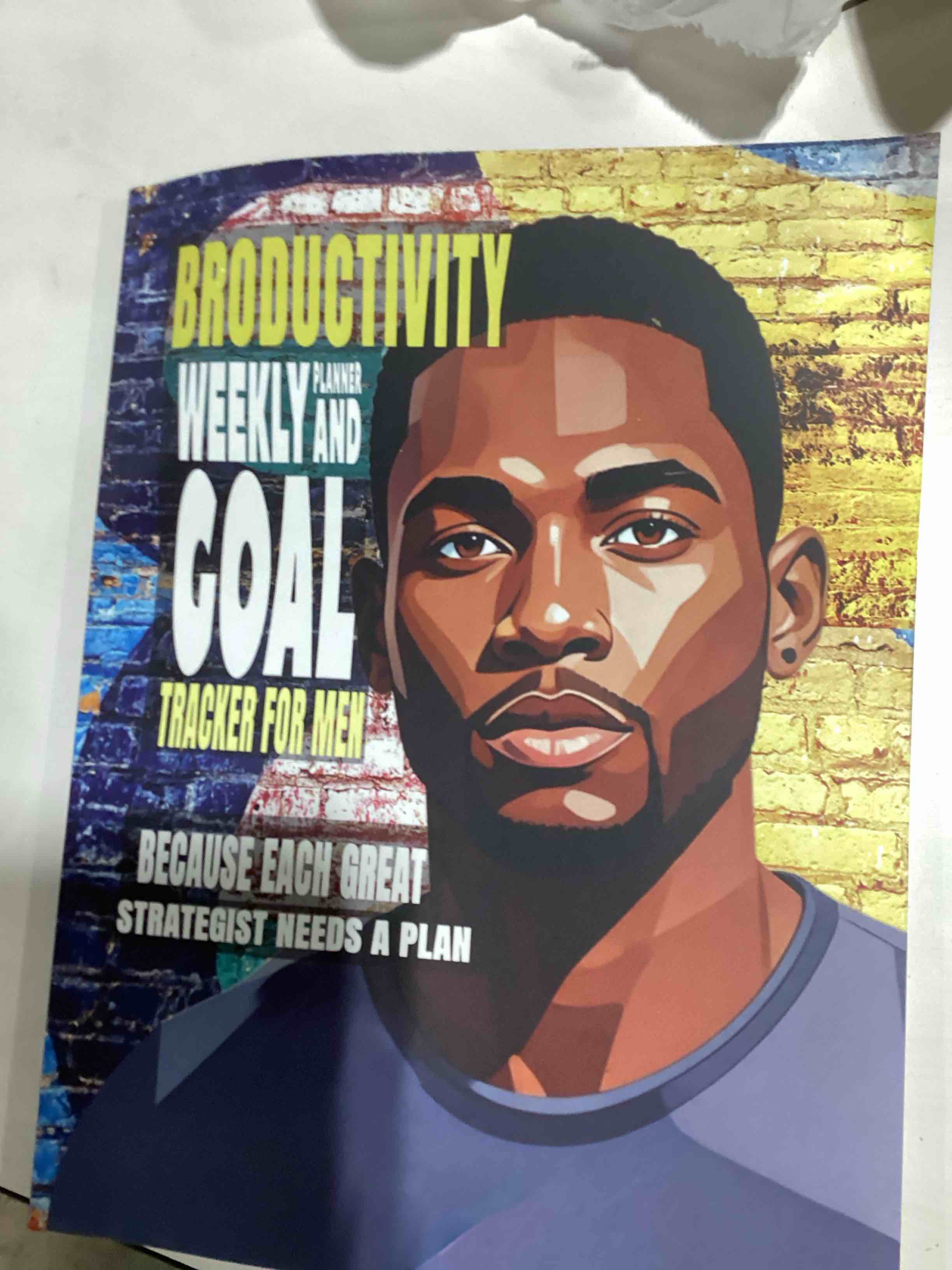 Broductivity Weekly Planner And Goal Tracker For Men