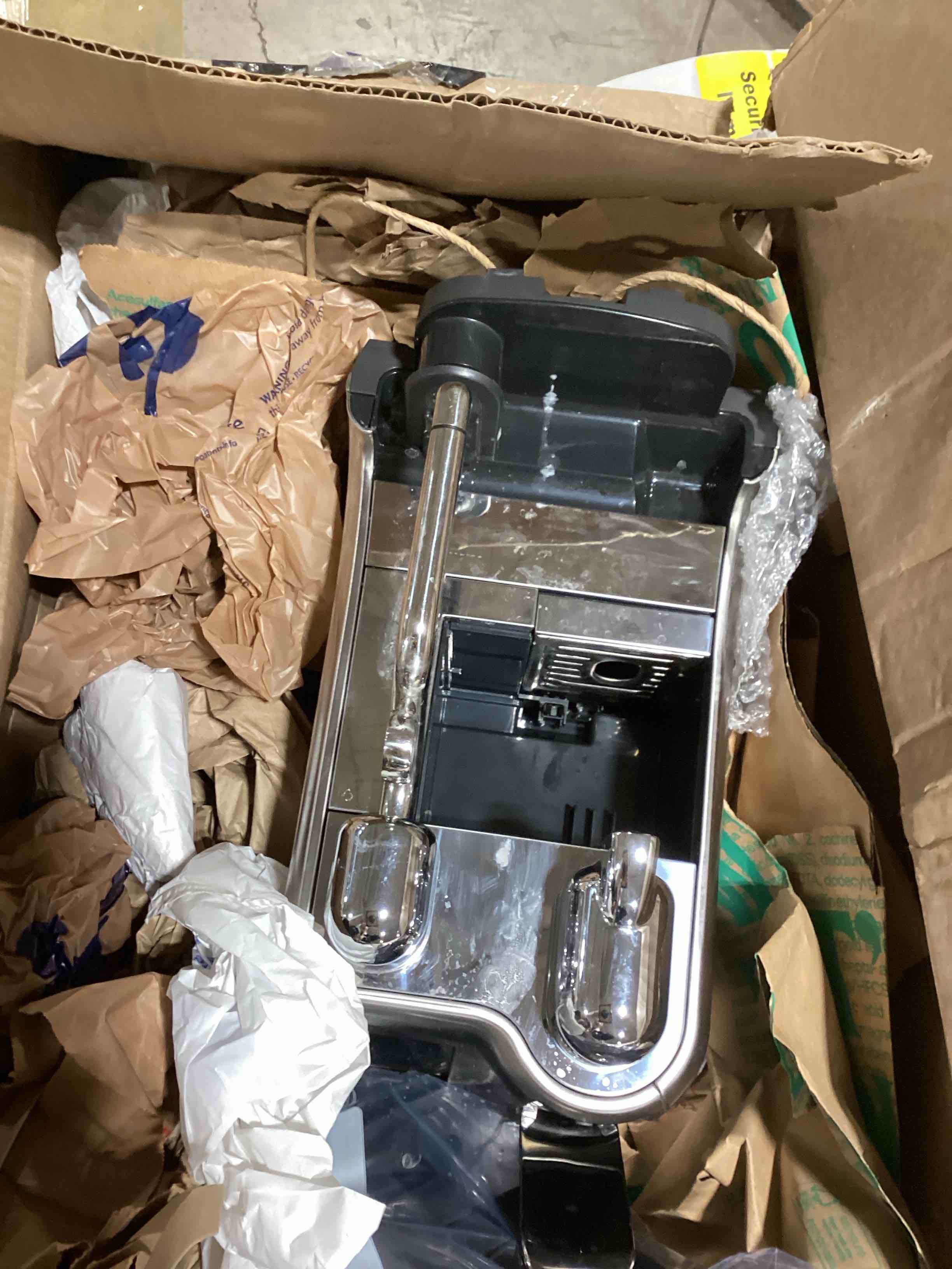 Breville Nespresso Creatista Plus BNE800BSS, Brushed Stainless Steel Not tested, Used