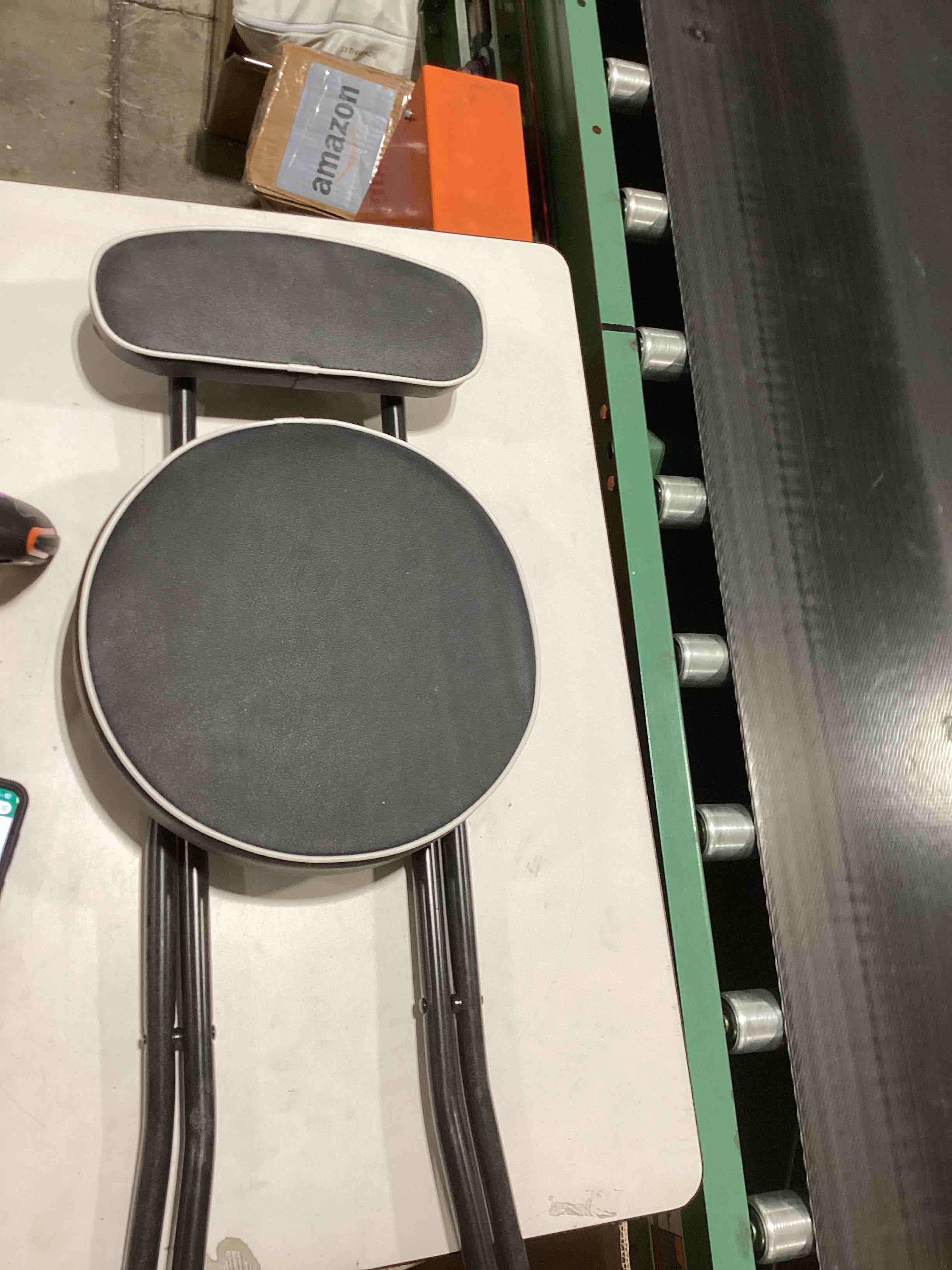 Wee's Beyond Cushioned Padded Folding Stool