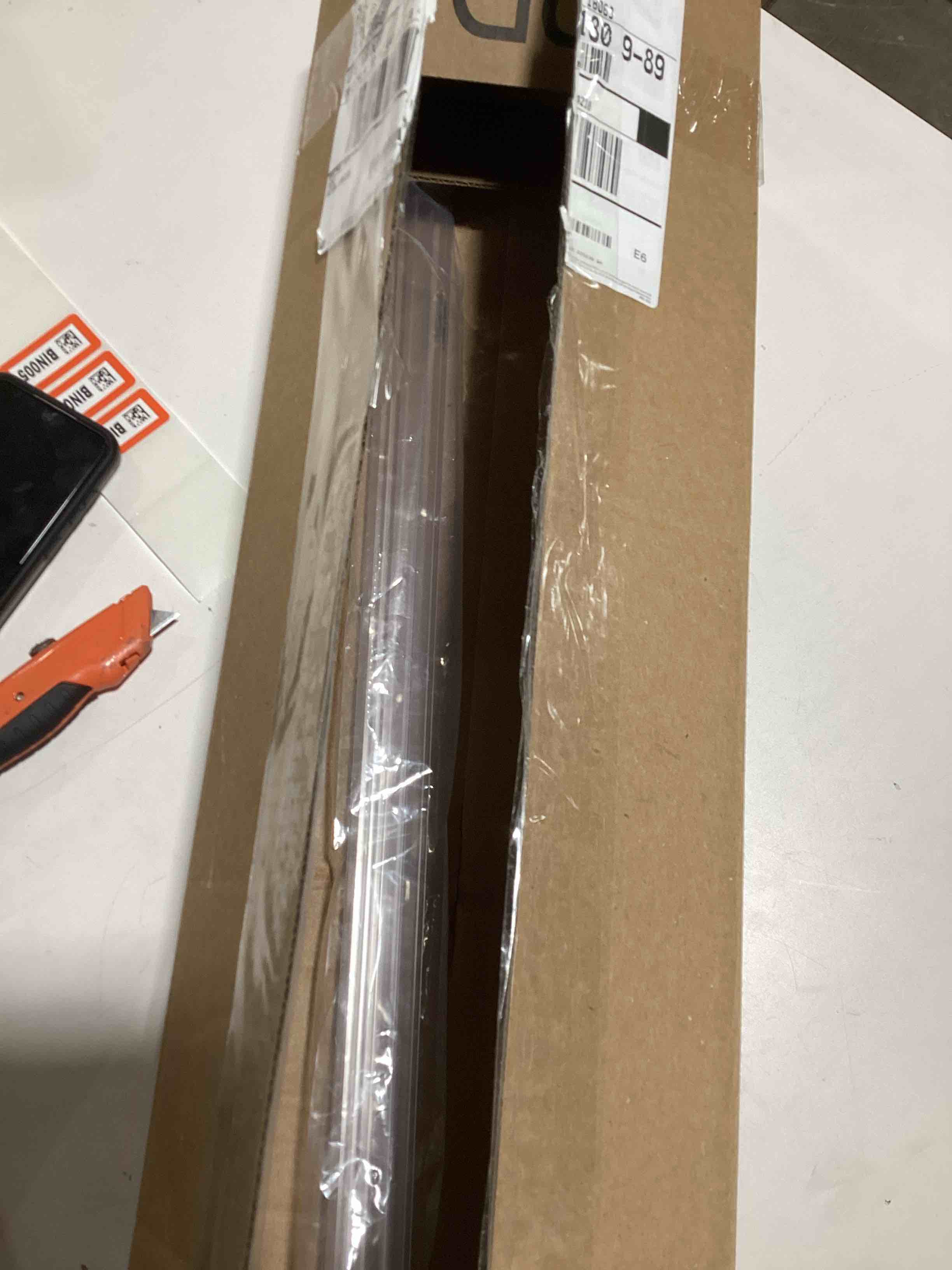 Clear Cabinet Hero Slimline - 4 Pack - 18" Slip on Cabinet Door Protector Edge Guard Incomplete