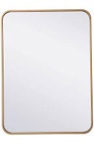 Viridiana Metal Rectangle Wall Mirror
