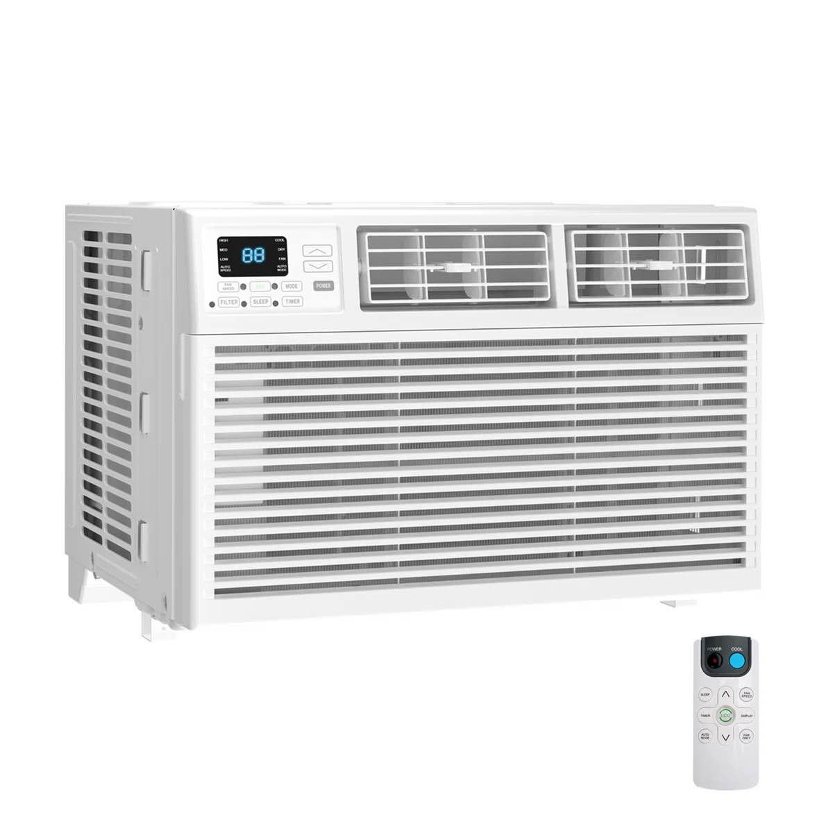 12000Btu Silent And Efficient Window Air Conditioner - Fast Cooling, Remote Control, Doe/Ul/Csa