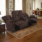 ( incomplete box 5 ) 3-seat dual recliner sofa 3st-6035br