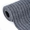 (similar)tonchean Commercial Runner Rug 3ft x 10ft, Brush Step Entrance Mat, Indoor Outdoor Hallway Runner with PVC Non-Slip Washable Floor Mat for Hallway Kitchen Balcony Dining Room, Dark Gray