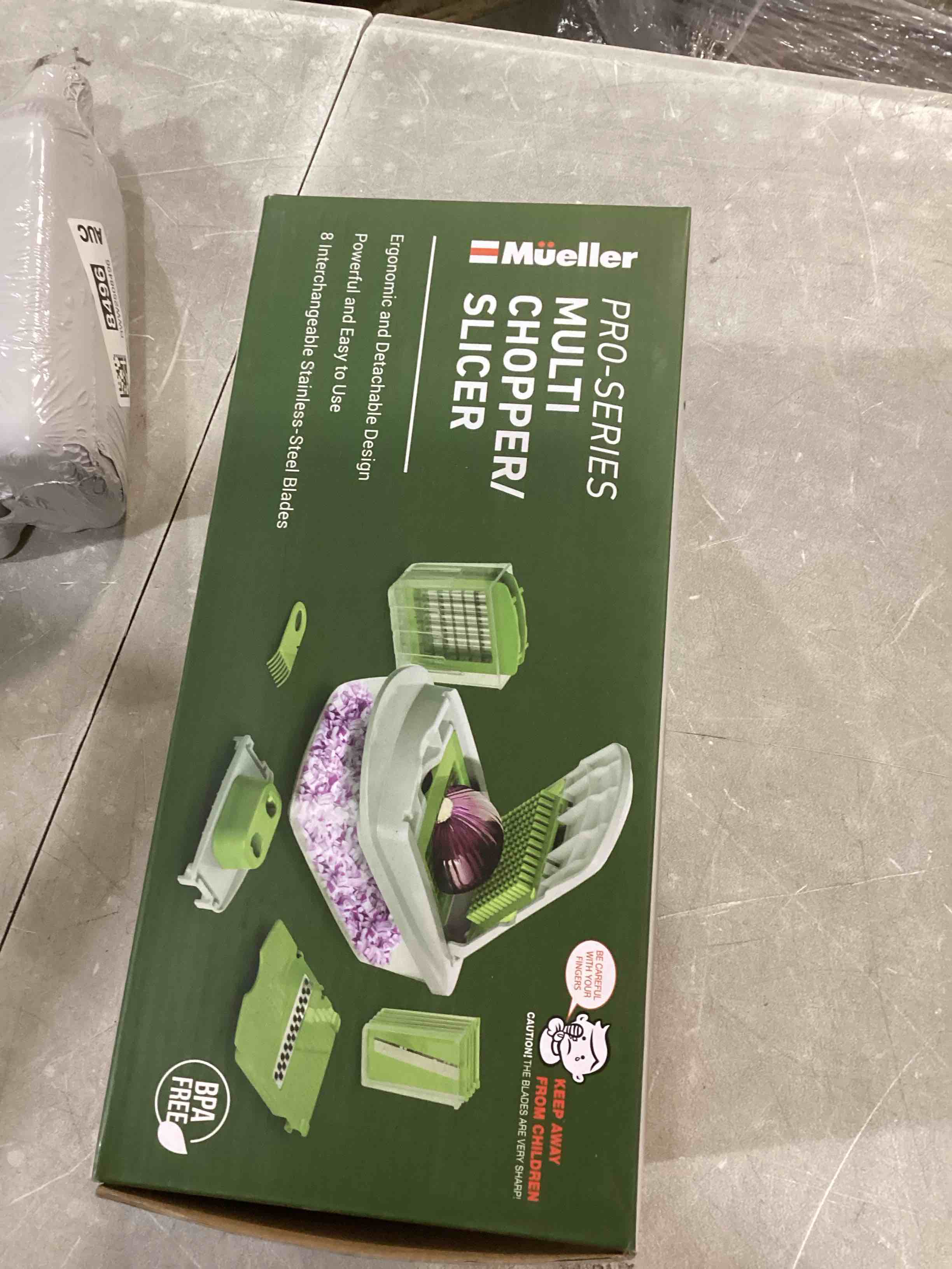 Pro-Series 10-in-1, 8 Blade Vegetable Chopper, Onion Mincer, Cutter, Dicer, Egg Slicer with Container