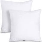 utopia 20”x20” 2 pcs white pillows
