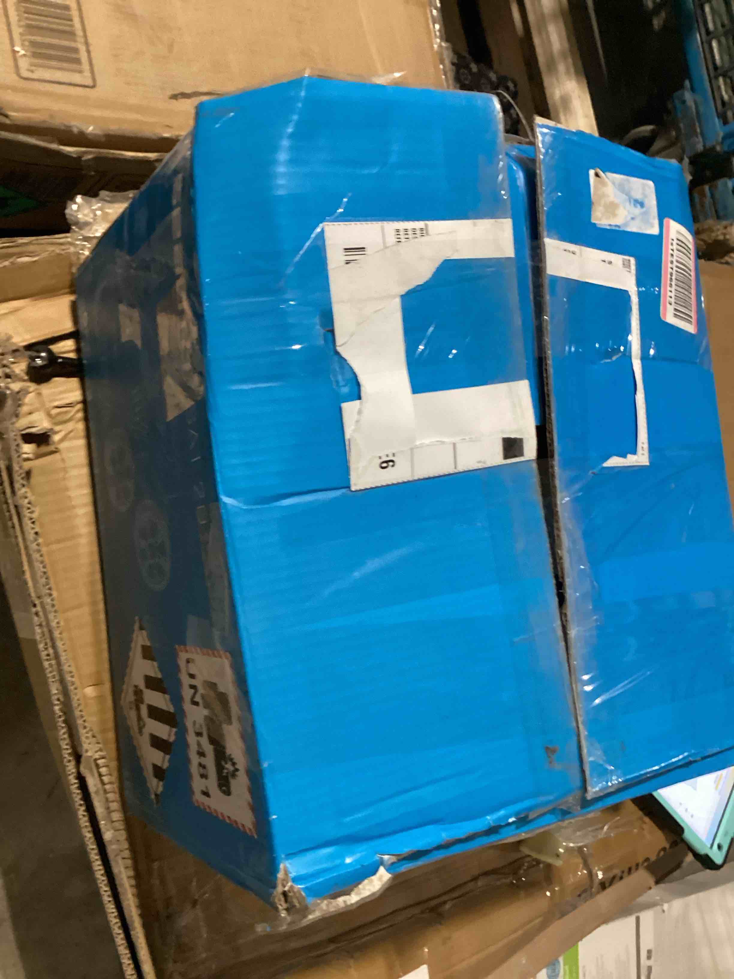 Condition photo showing As Is for (2025 New) Robotic Pool Vacuum, Robotic Pool Cleaner for Inground Pools, Pool Robot with Smart Navigation, Floor/Wall/Waterline Cleaning, 180 Mins Runtime for Pool Up to 2100 Sq.ft