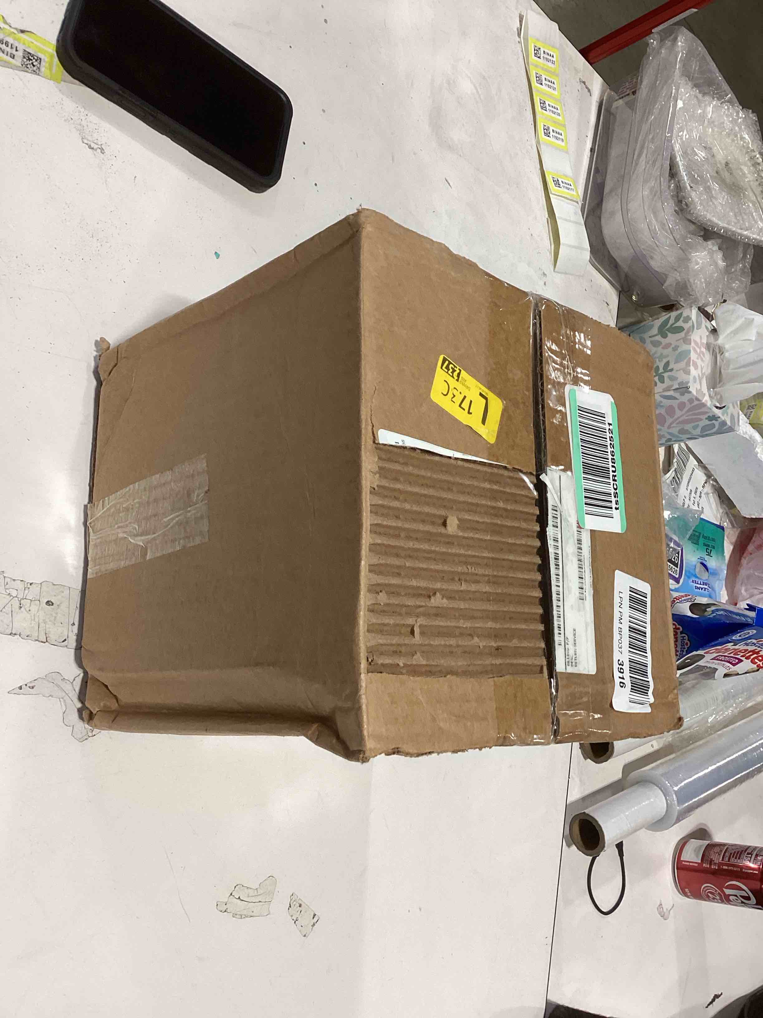 Condition photo showing As Is for WILSON NBA Forge Series Indoor/Outdoor Basketballs Size 7 - 29.5" Forge Brown