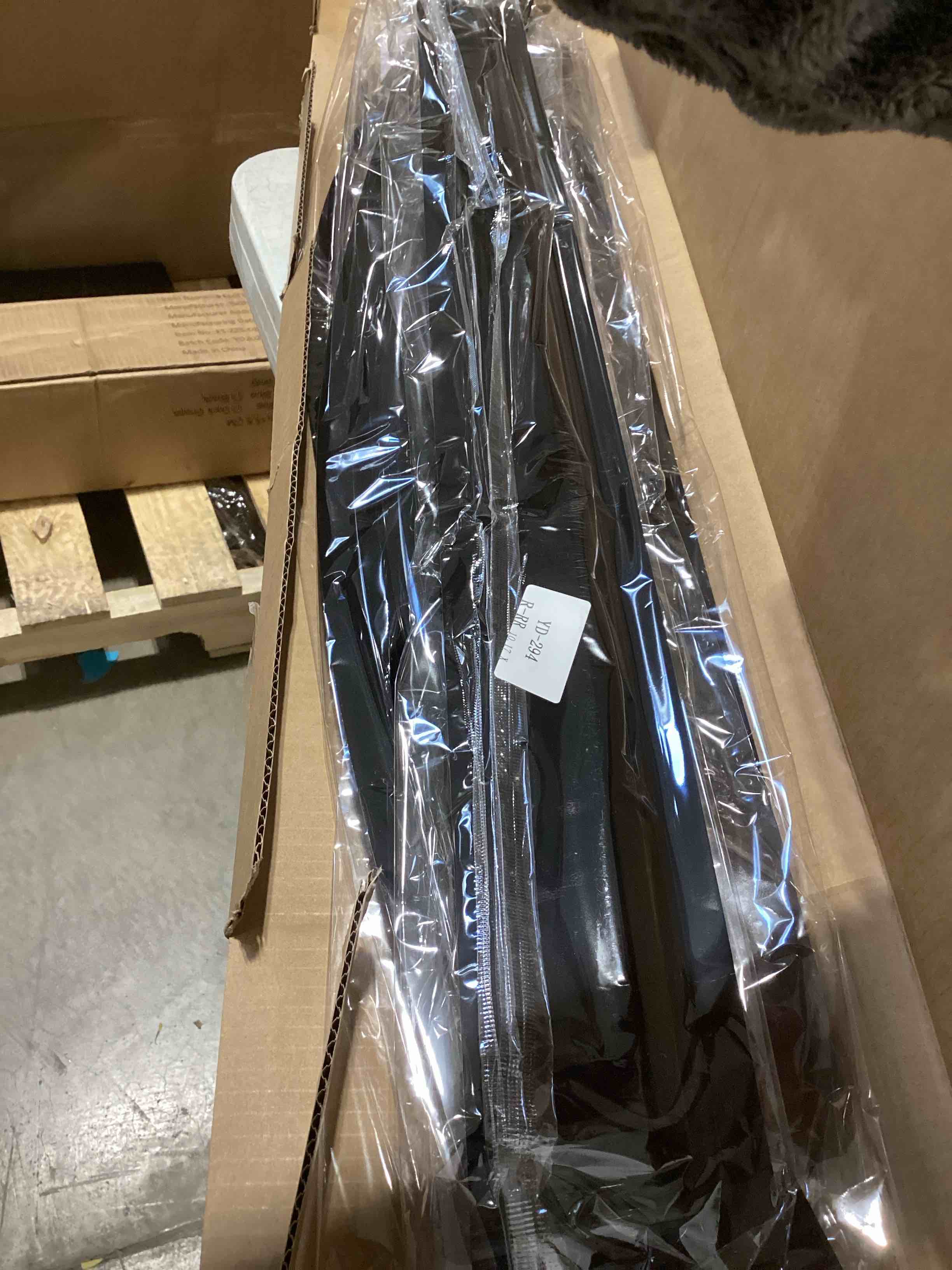 Condition photo showing Good Condition for 4PC Rain Guards for 2014-2020 Rogue S SV SL Window Visors Deflectors Sun Shades Vent Tape On Out Channel For 2014-2020 Nissan Rogue