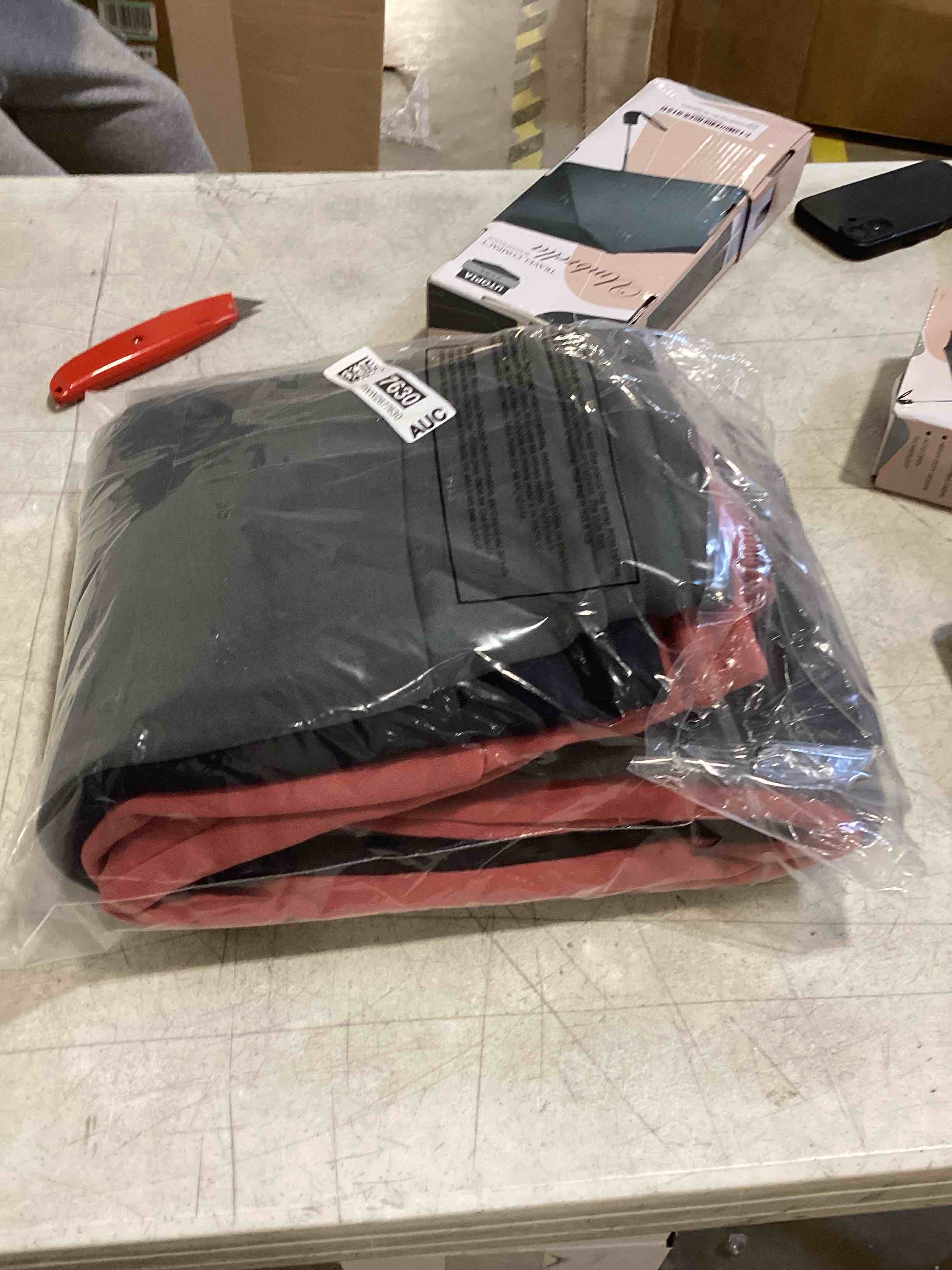 Condition photo showing As Is for 3 Pack Sweatpants for Men Athletic Gym Workout Mens Joggers with Zipper Pockets Active Running Pants