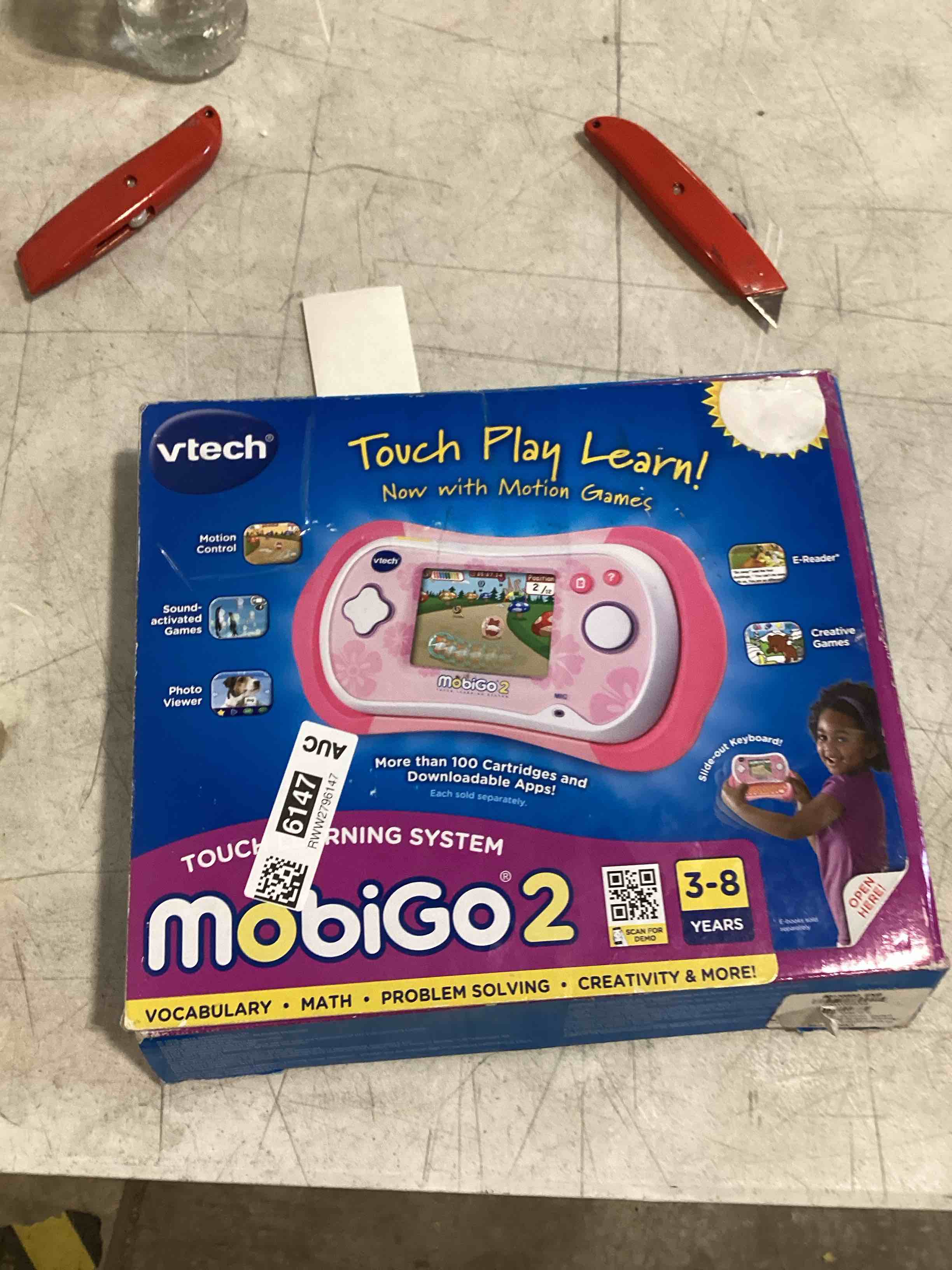 Condition photo showing As Is for Kids Handheld Portable Video Game Player with 200 Games - 16 Bit 2.5 Inch Screen Mini Retro Electronic Machine for Boys Girls