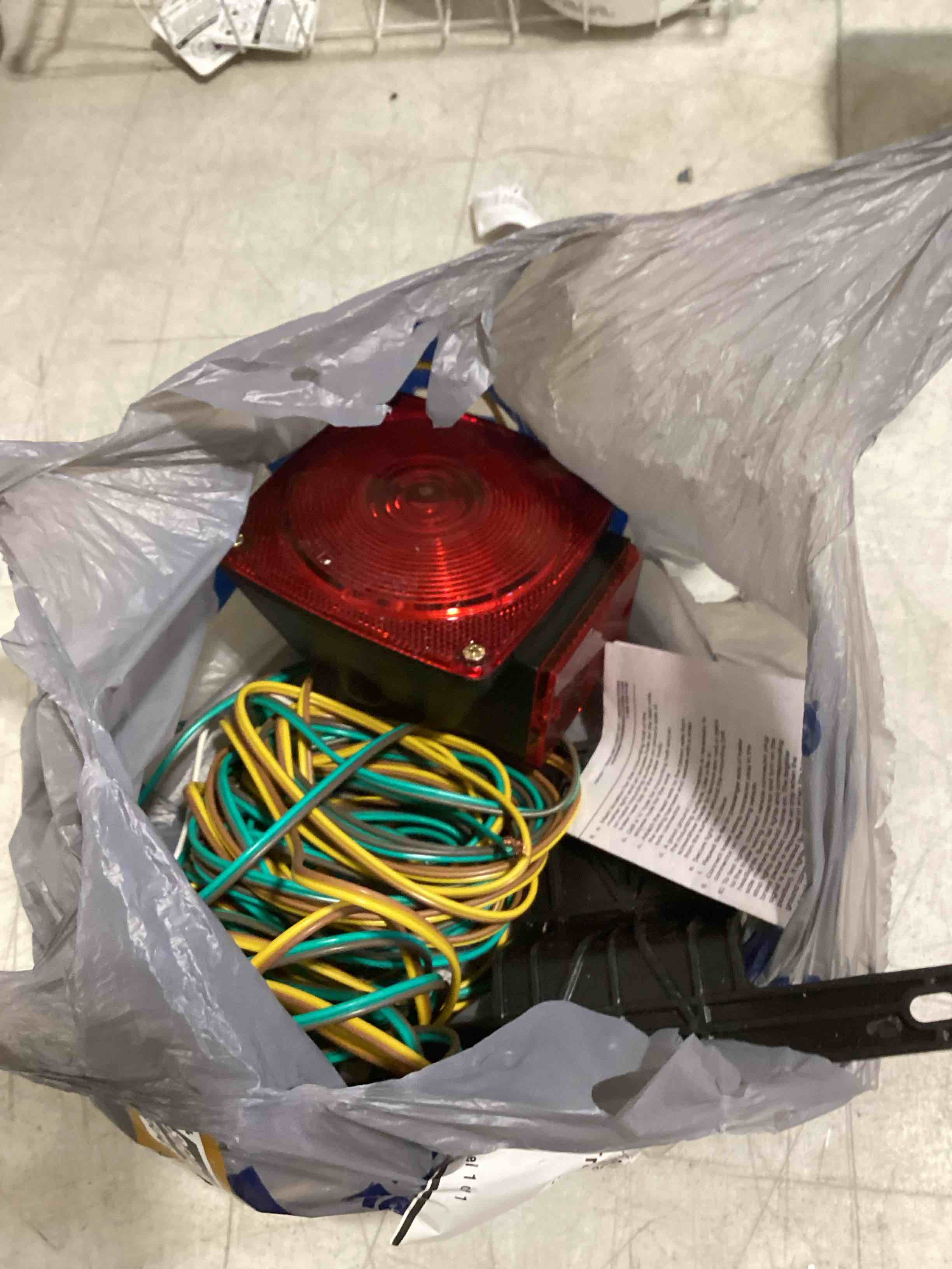 Condition photo showing As Is for CZC AUTO 12V LED Submersible Left and Right Trailer Lights Stop Tail Turn Signal Lights for Under 80 Inch Boat Trailer Truck RV Marine-Replacement for Your Incandescent Bulb Units