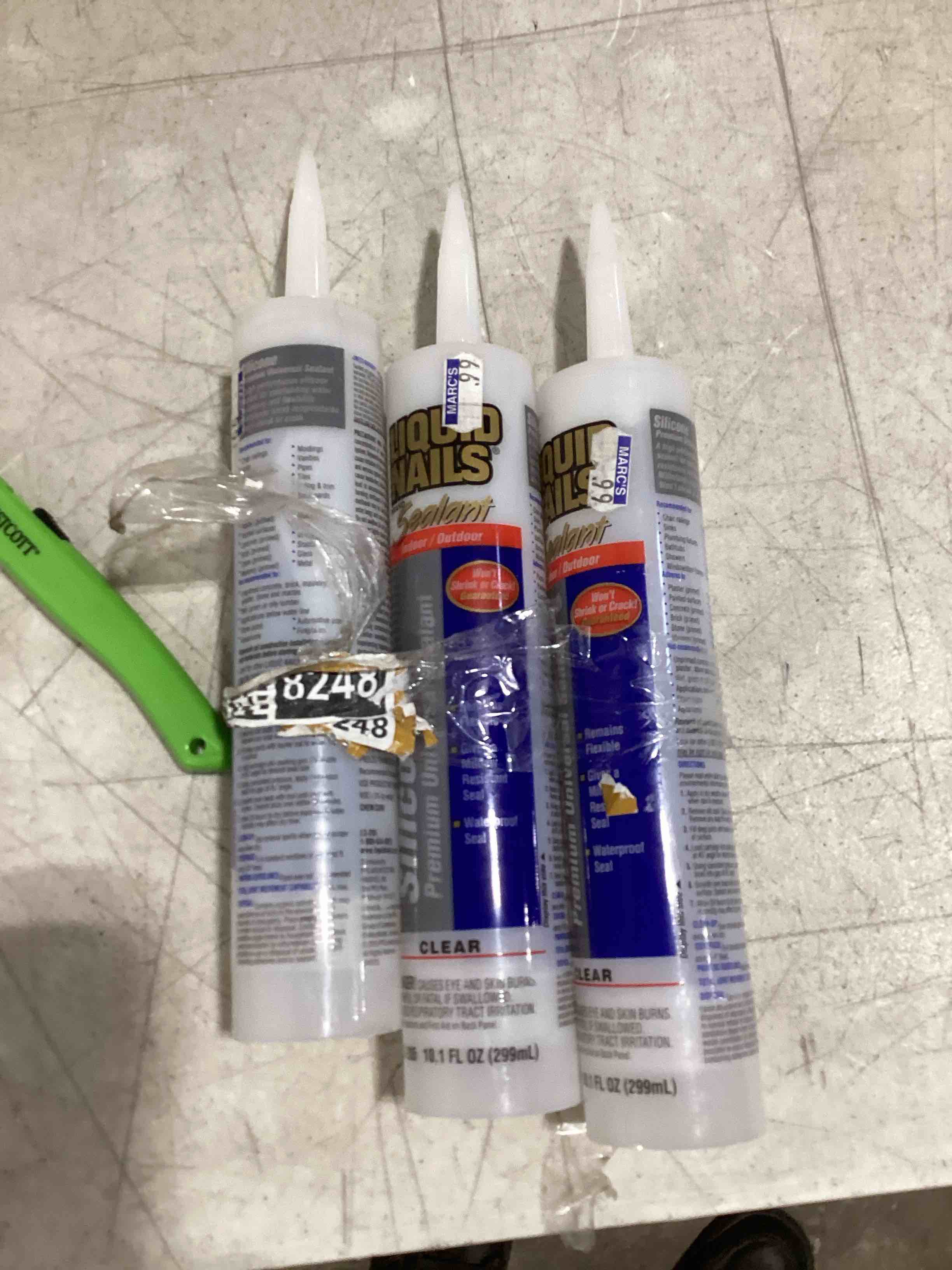 Condition photo showing As Is for Liquid Nails Heavy Duty Construction Adhesive (LN903), 10 oz
