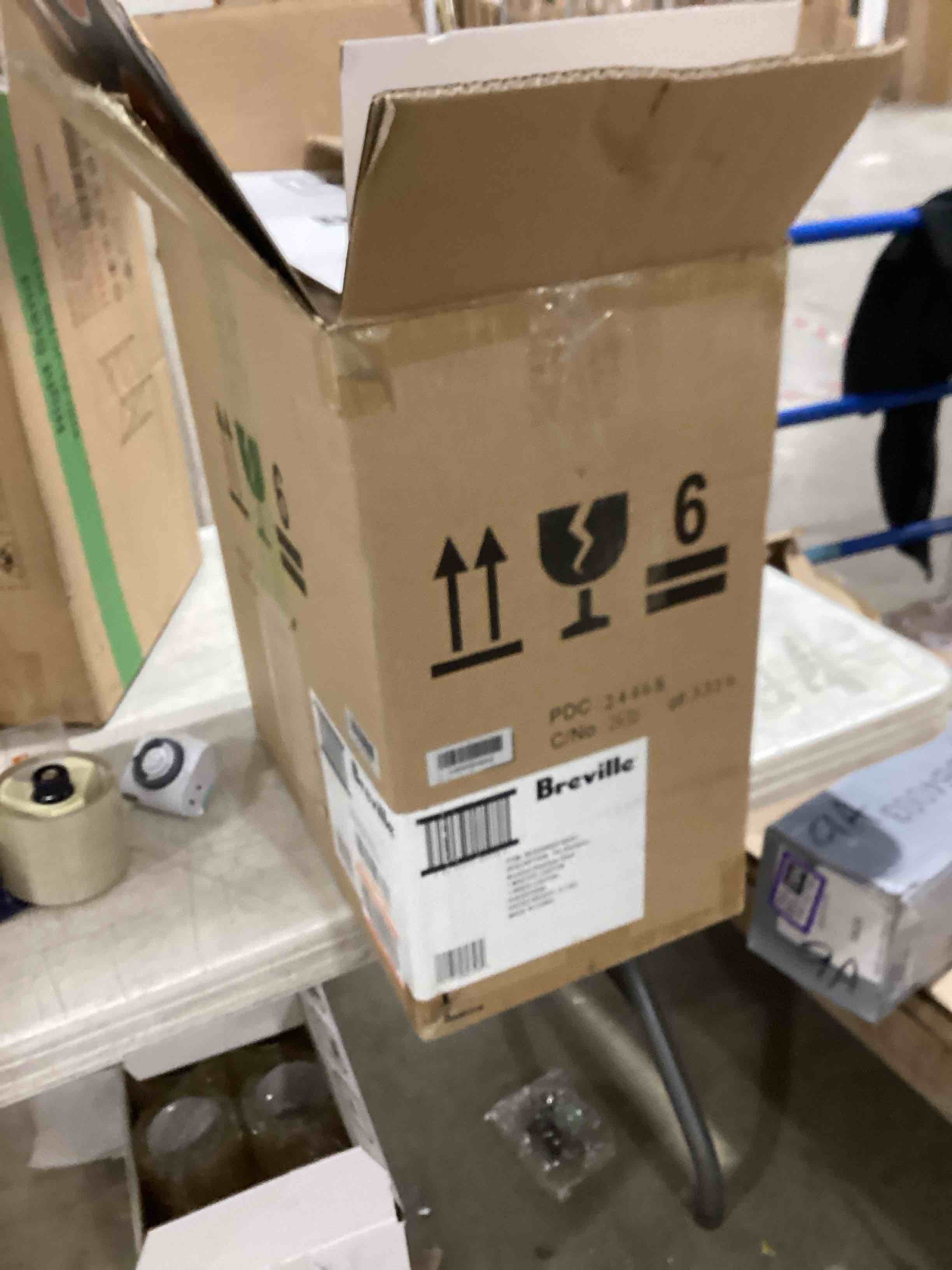 Condition photo showing As Is for Breville Bambino Espresso Machine BES450BSS, Brushed Stainless Steel