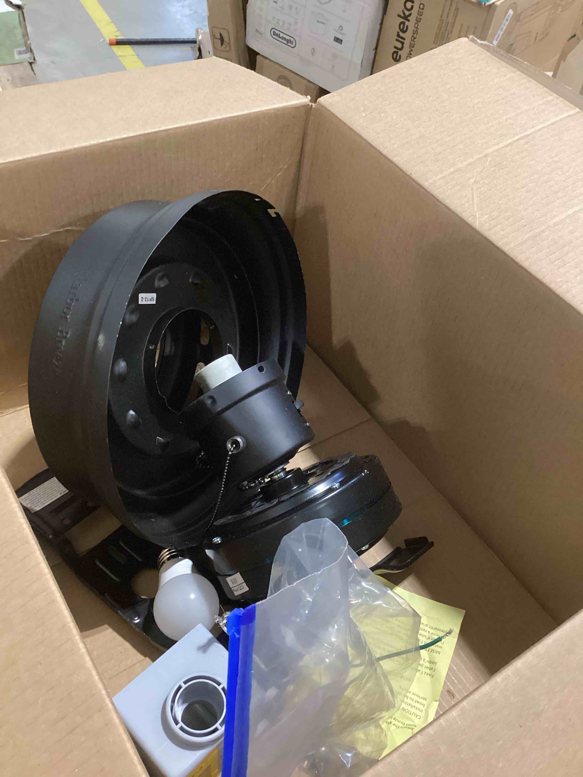 Condition photo showing As Is for similar product harbor breeze light