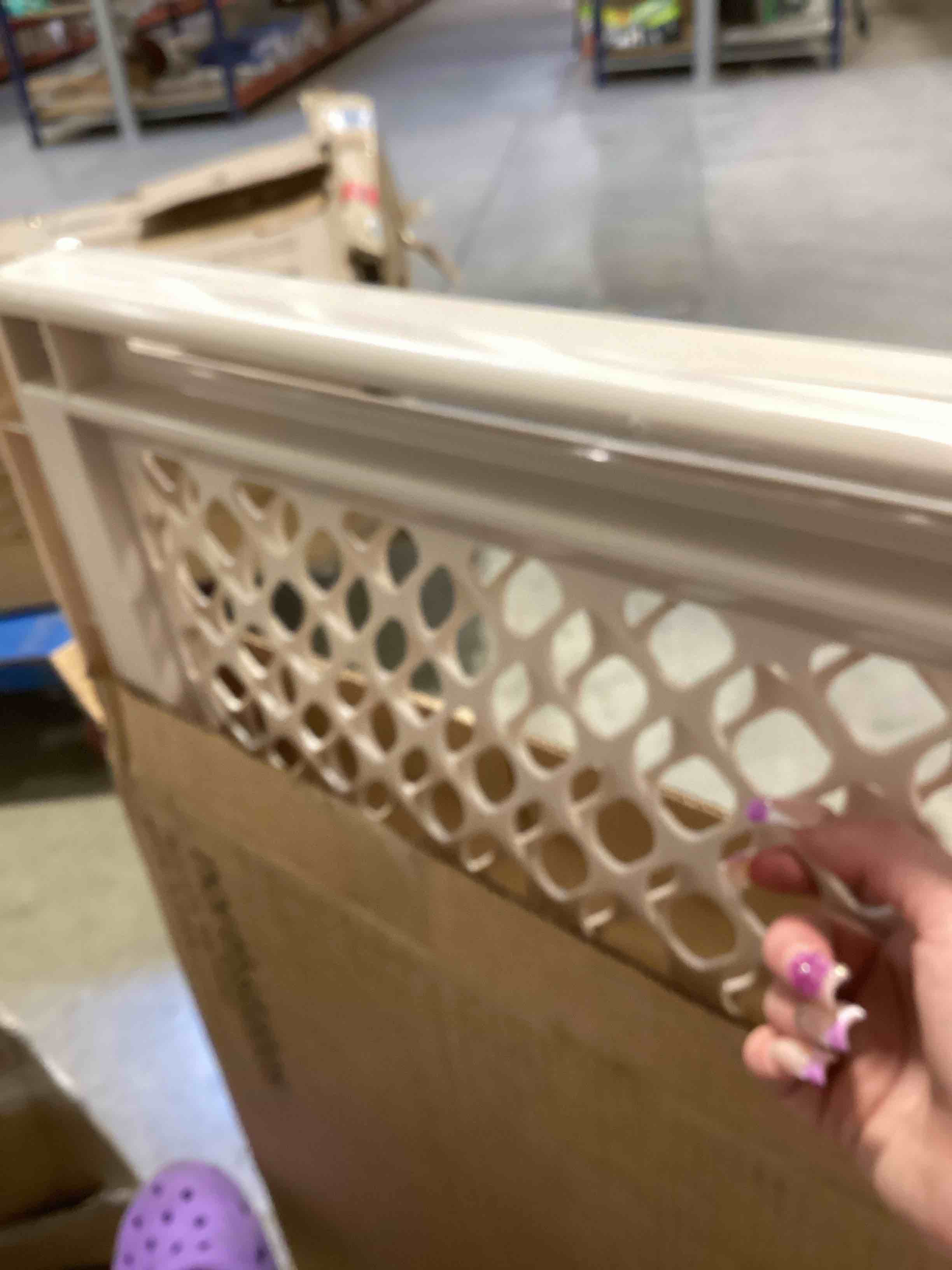 Condition photo showing Good Condition for toddleroo by north states - supergate ergo baby gate: plastic baby gate for stairs & doorways - adjustable indoor safety gate - made in usa - 26 to 42 inches wide - 26 inches tall - sand