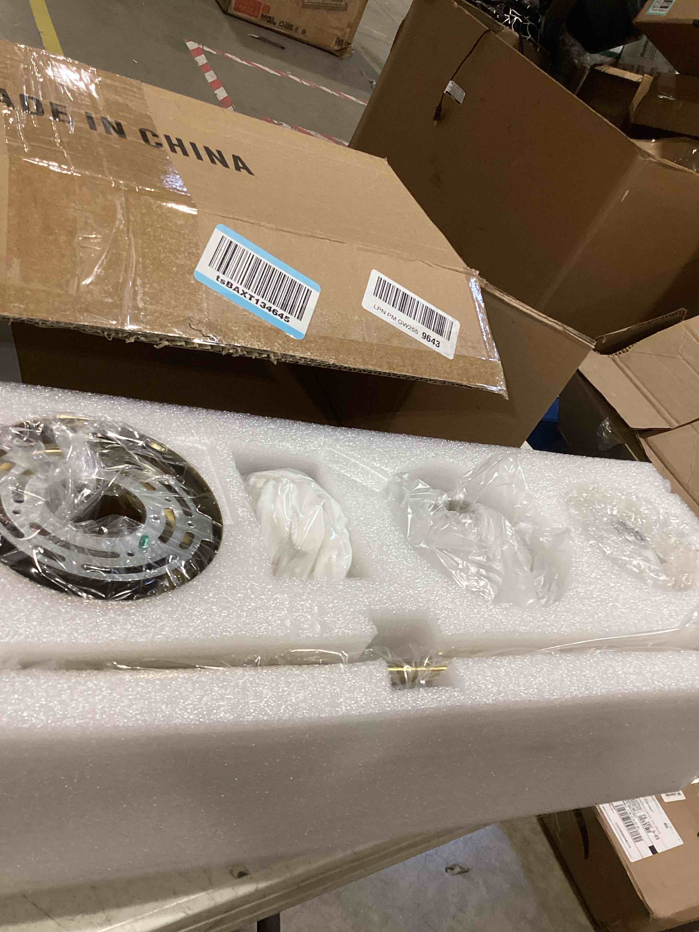 Condition photo showing Good Condition for modern wall lamps & sconces, mid century ball glass gold wall lights for bedroom living room hallway bedside bathroom hallway indoor,d