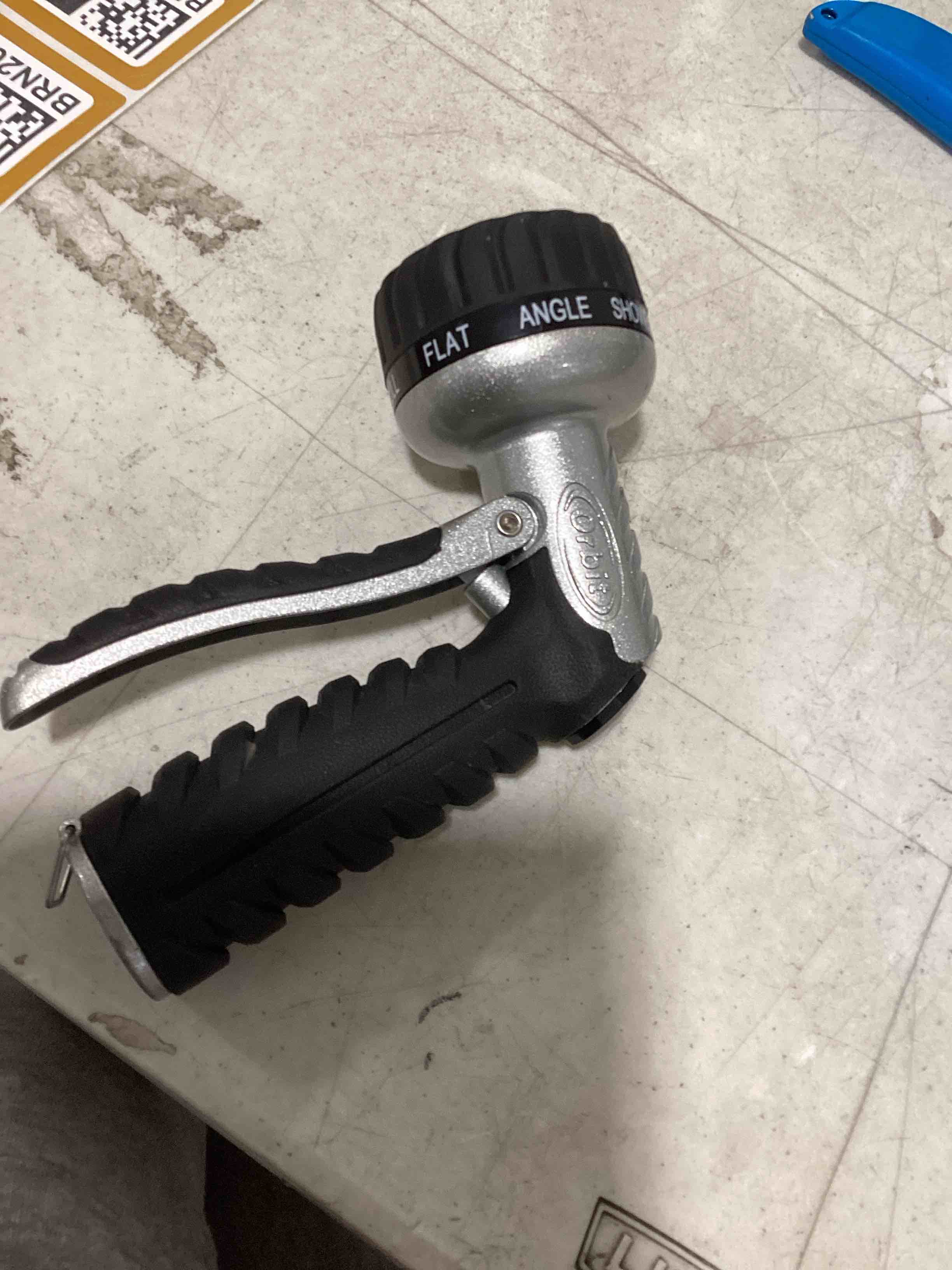 Condition photo showing Good Condition for similar product orbit ultralight 10-pattern turret pistol hose spray nozzle 58339
