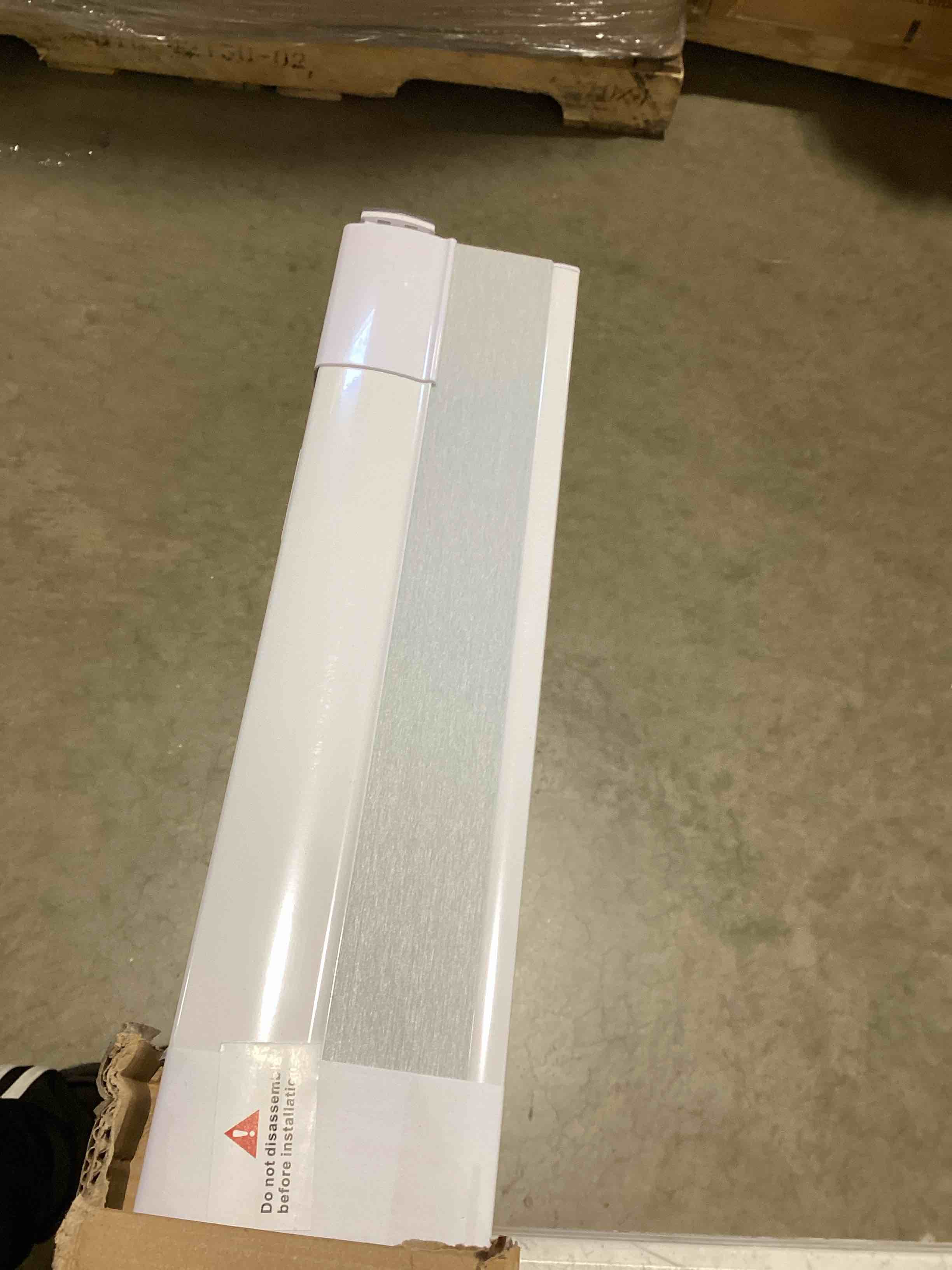 Condition photo showing Good Condition for no drill cellular shades for indoor windows, thermal insulating & noise reducing honeycomb blinds, free stop cordless blackout shades, white, 31" w x 64" h 31"w x 64"h white(blackout)