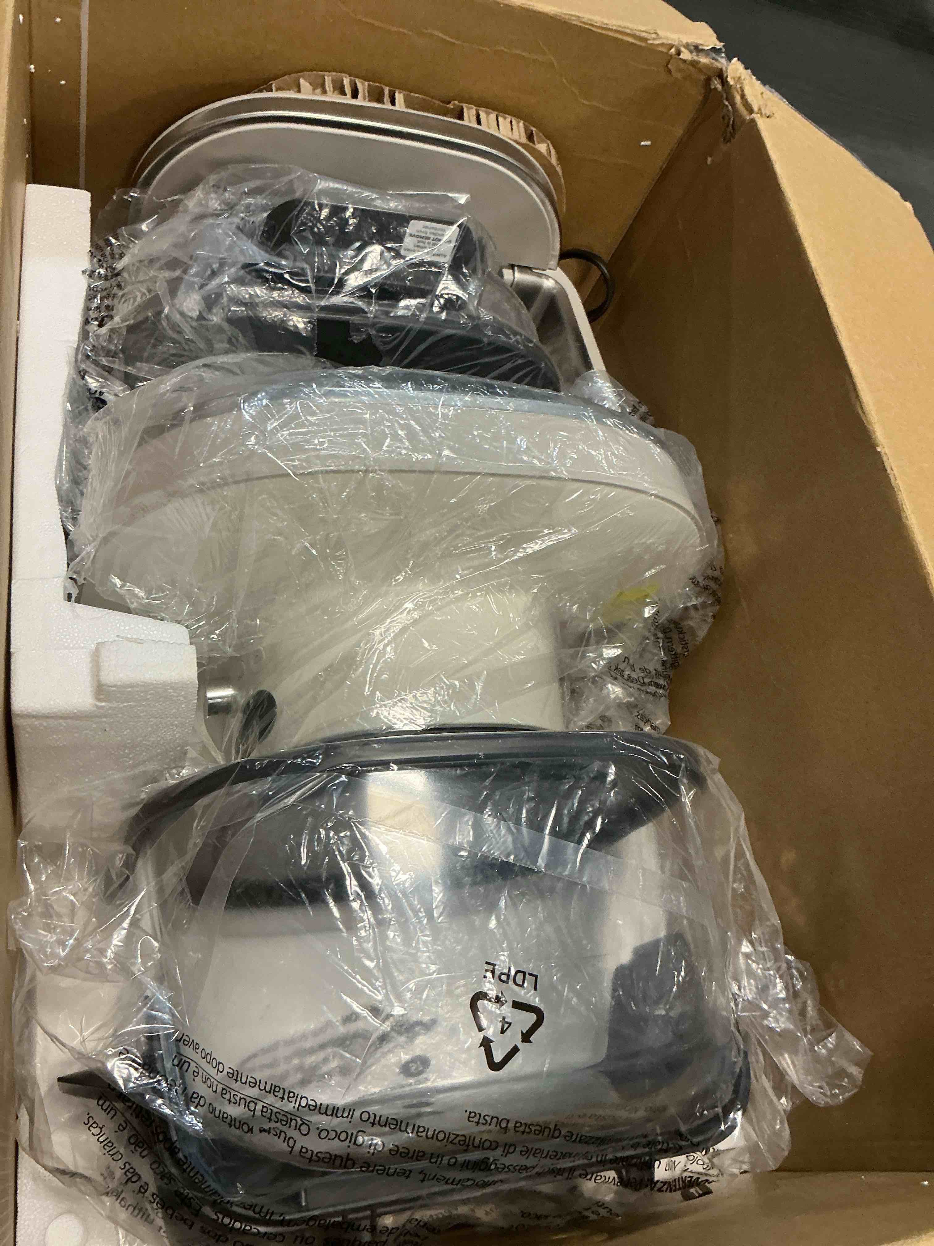 Condition photo showing Good Condition for Ninja Crispi Pro 6-in-1 6qt and 2.5qt Non-Toxic Glass Container Countertop Air Fryer Bone AS101LG