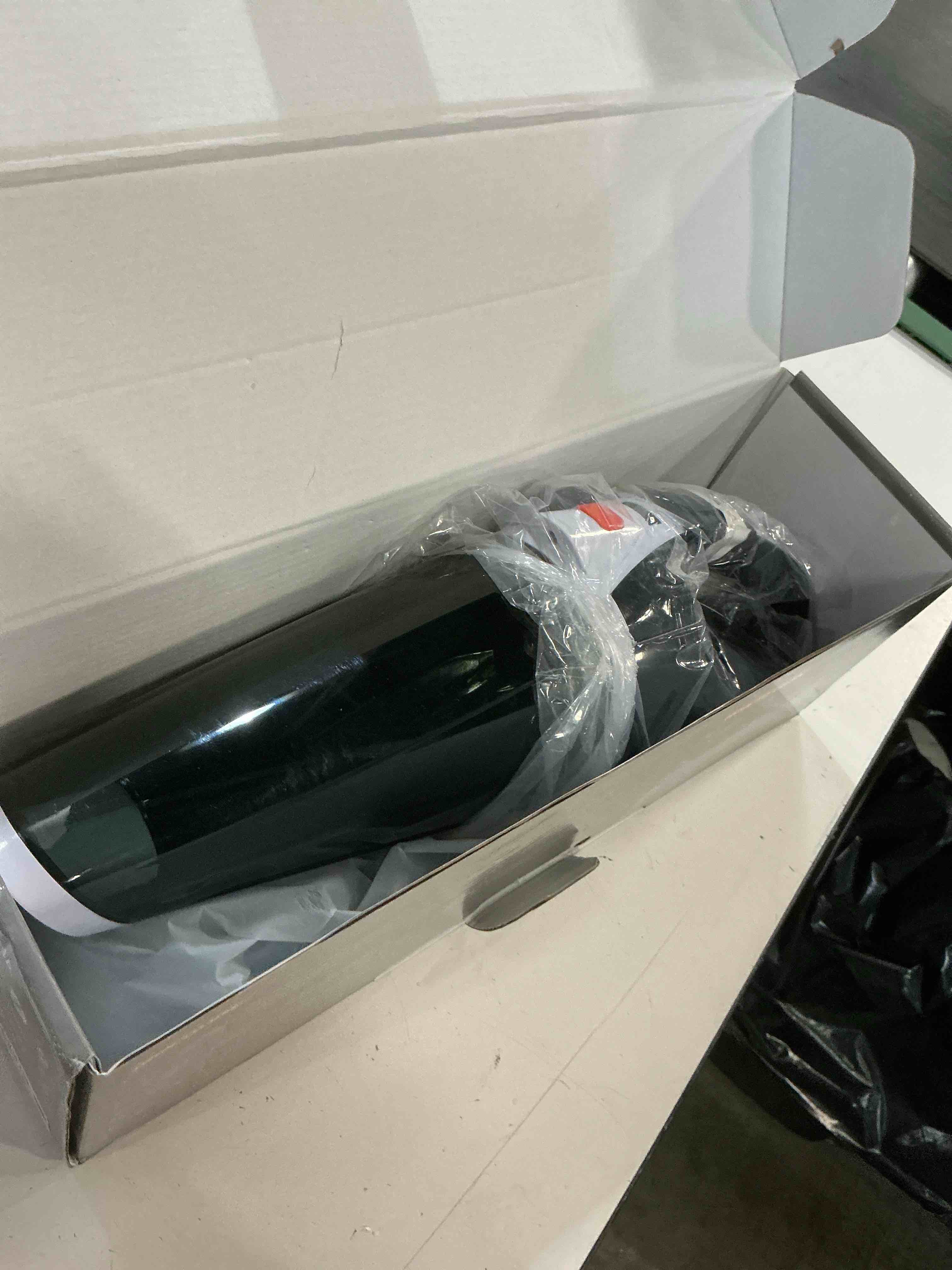 Condition photo showing New/Like New for brl handheld vacuum cordless, brushless car vacuum cleaner with 12000pa powerful suction, 2 suction modes mini hand vacuum, dry & wet, portable vacuum for car pet hair, home, office, keyboards white orange