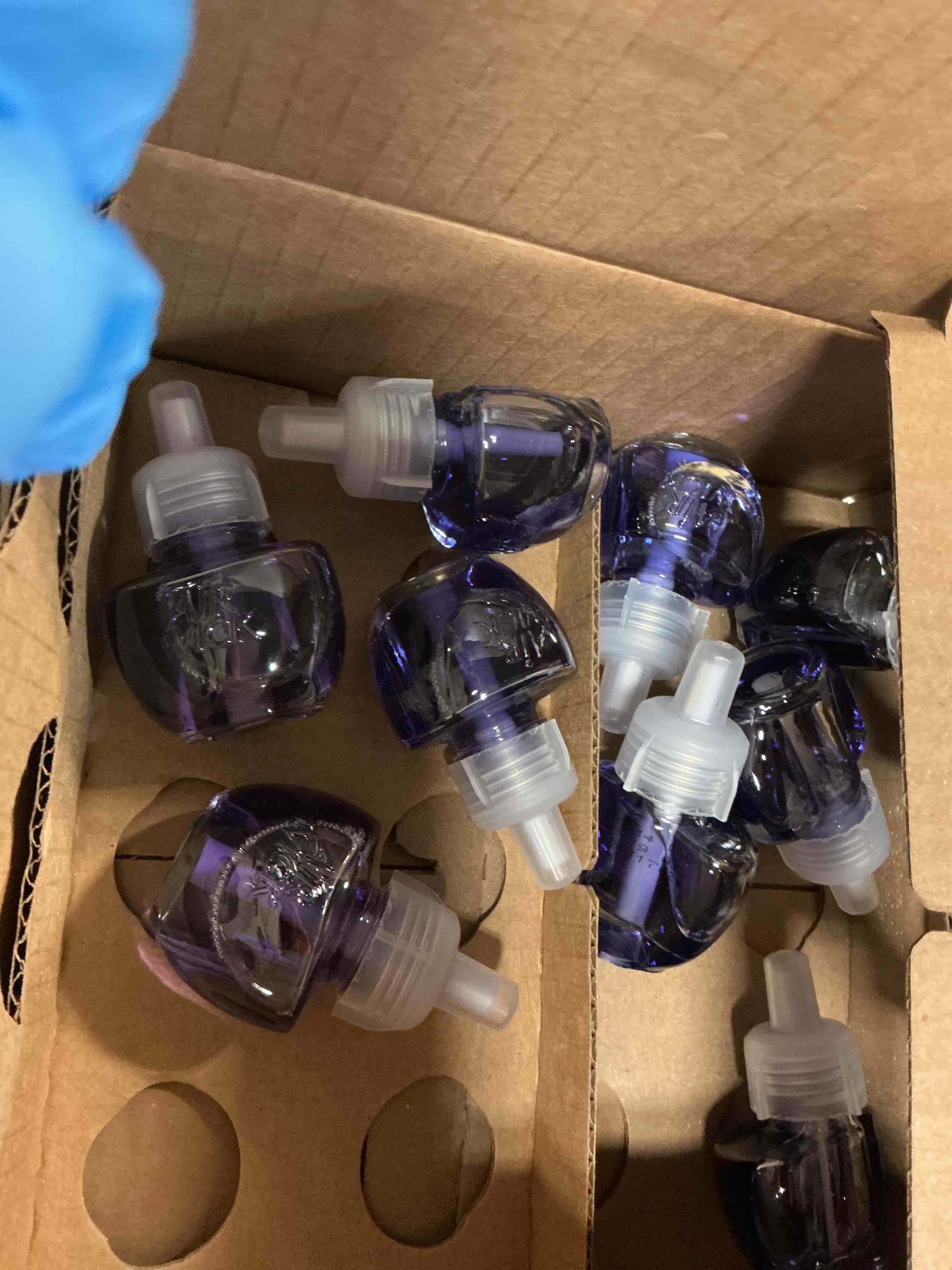 Condition photo showing Good Condition for air wick scented oil air freshener refills, 9 ct. lavender & chamomile